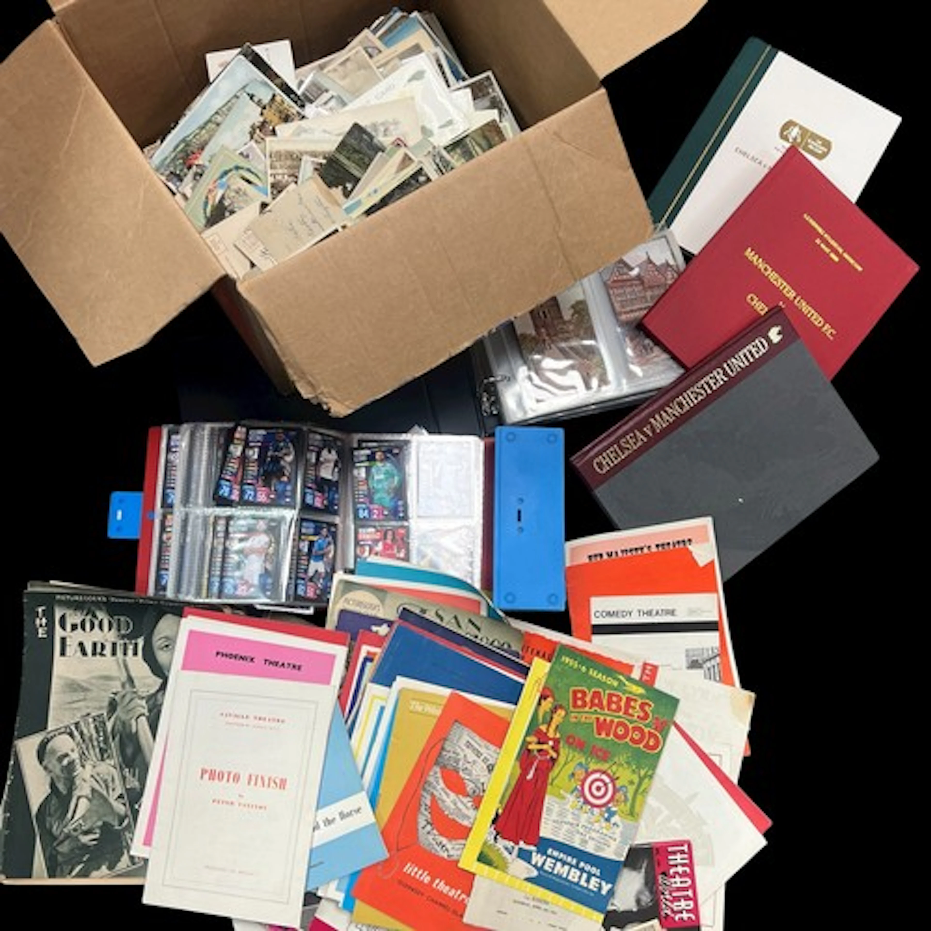 Ephemera collection includes Club Wembley limited edition fo...
