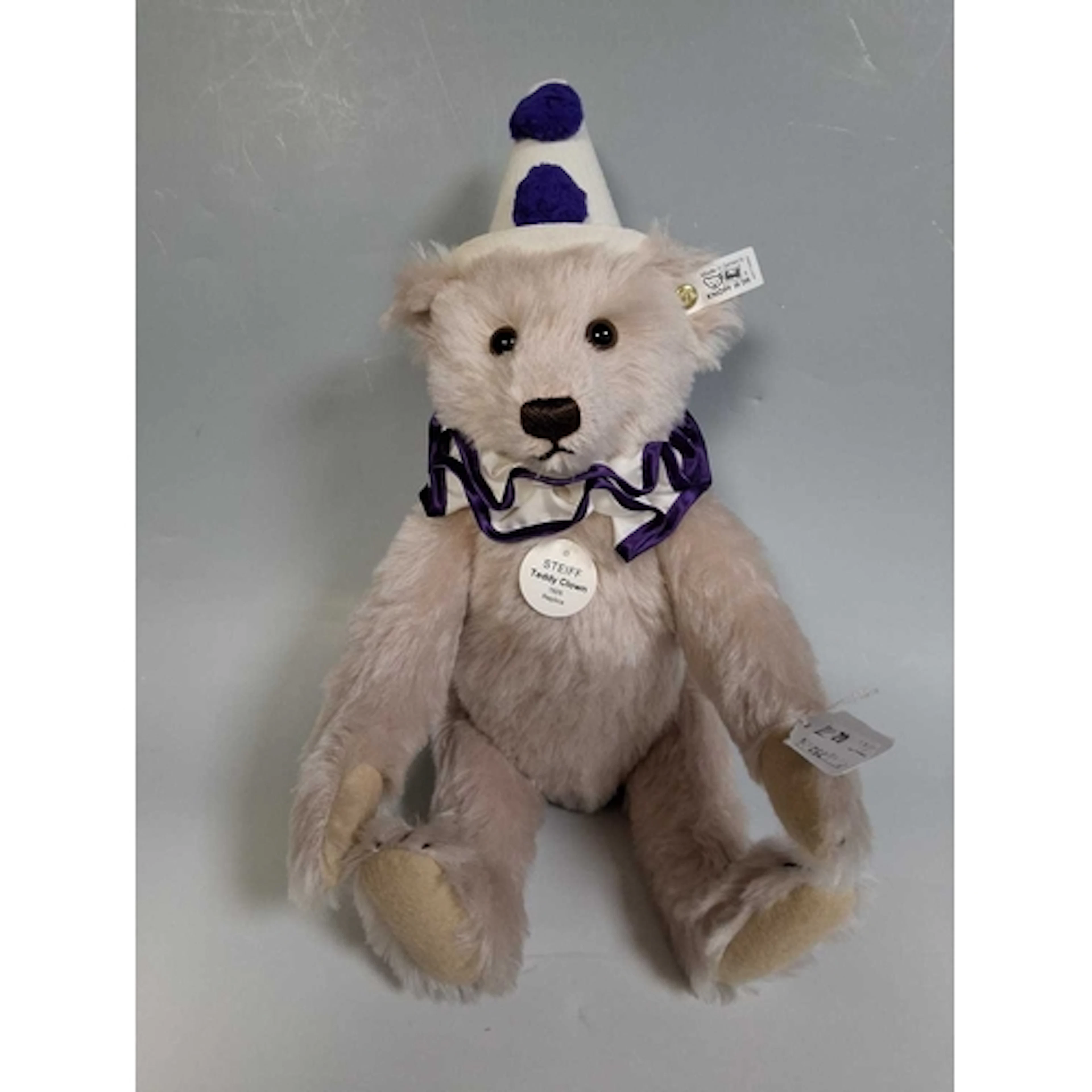 STEIFF LIMITED EDITION 'TEDDY CLOWN' 1926 REPLICA, ROSE 33, ...