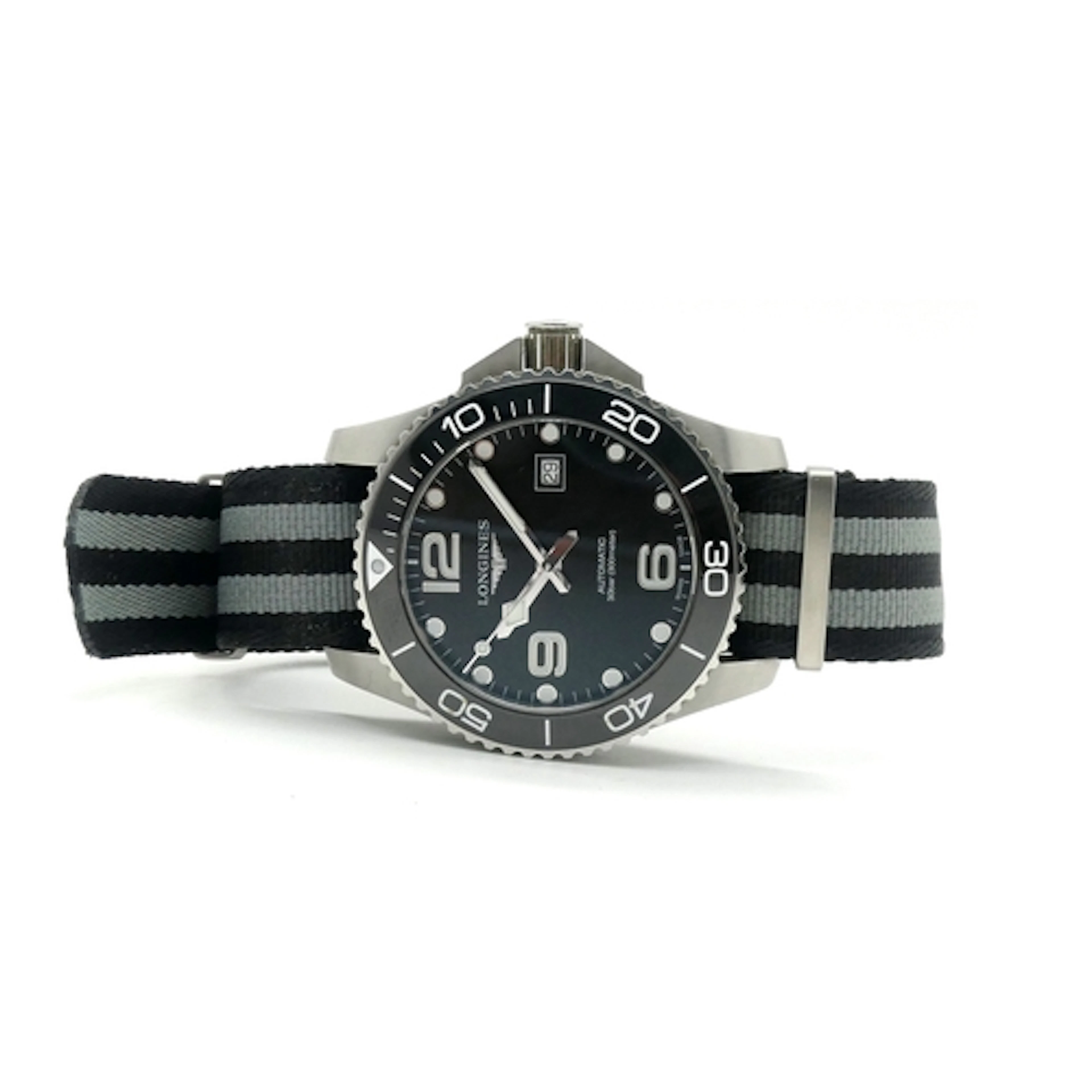 Longines; A Modern Hydro Conquest Automatic Gent's Wristwatc...
