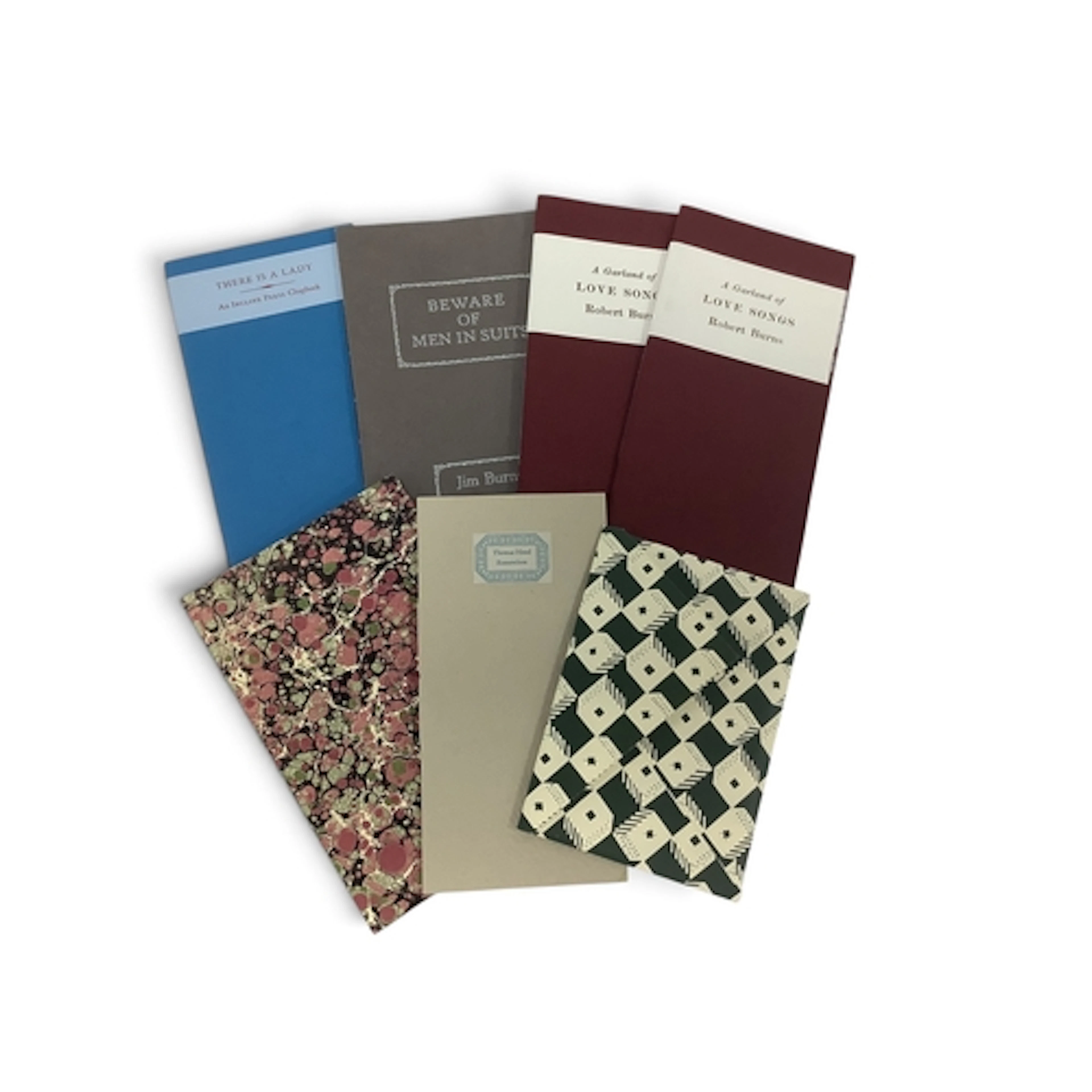 Seven Chap Books All Published by Icline Press, to include H...