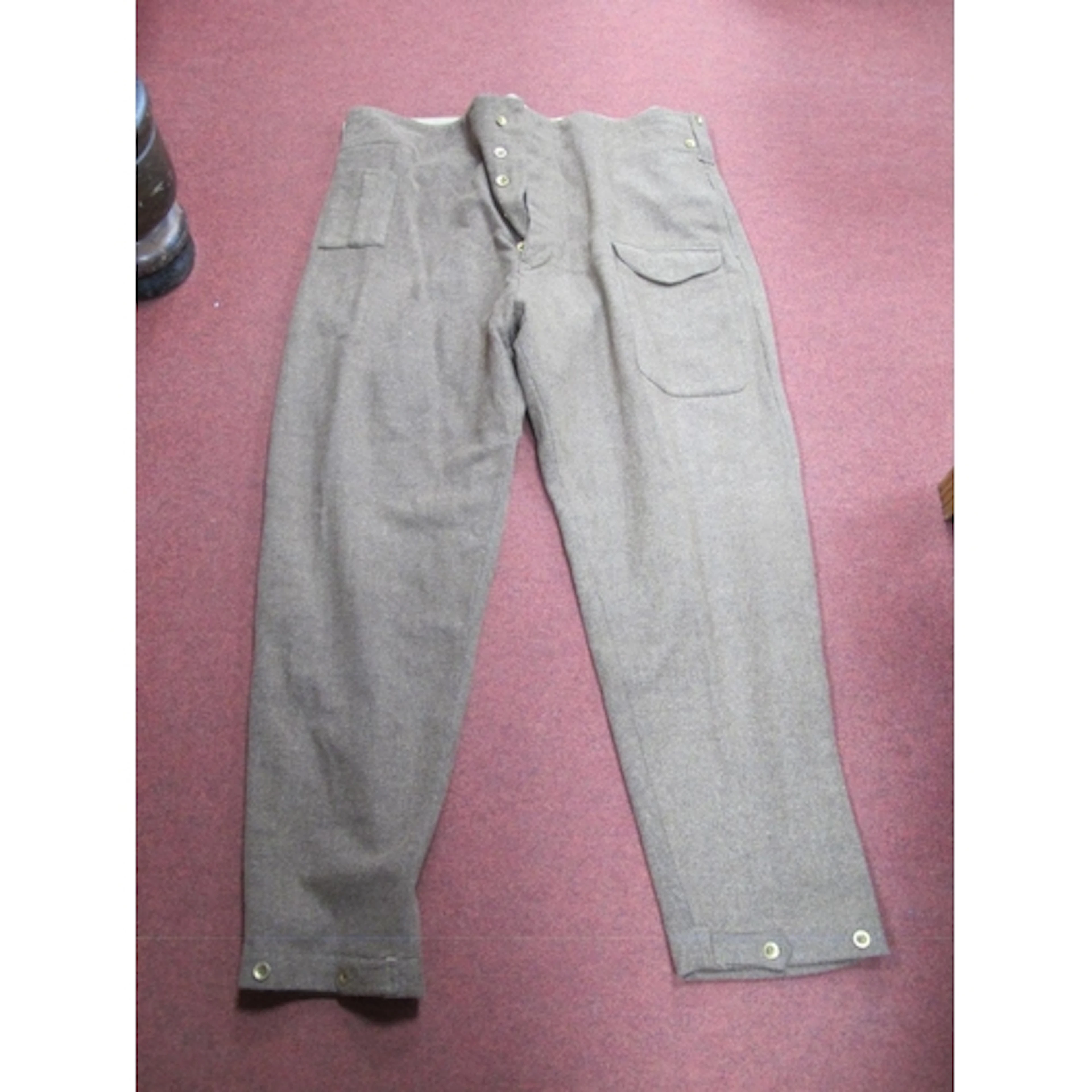 Extremely Large Pair of British Military Battle Dress Style ...