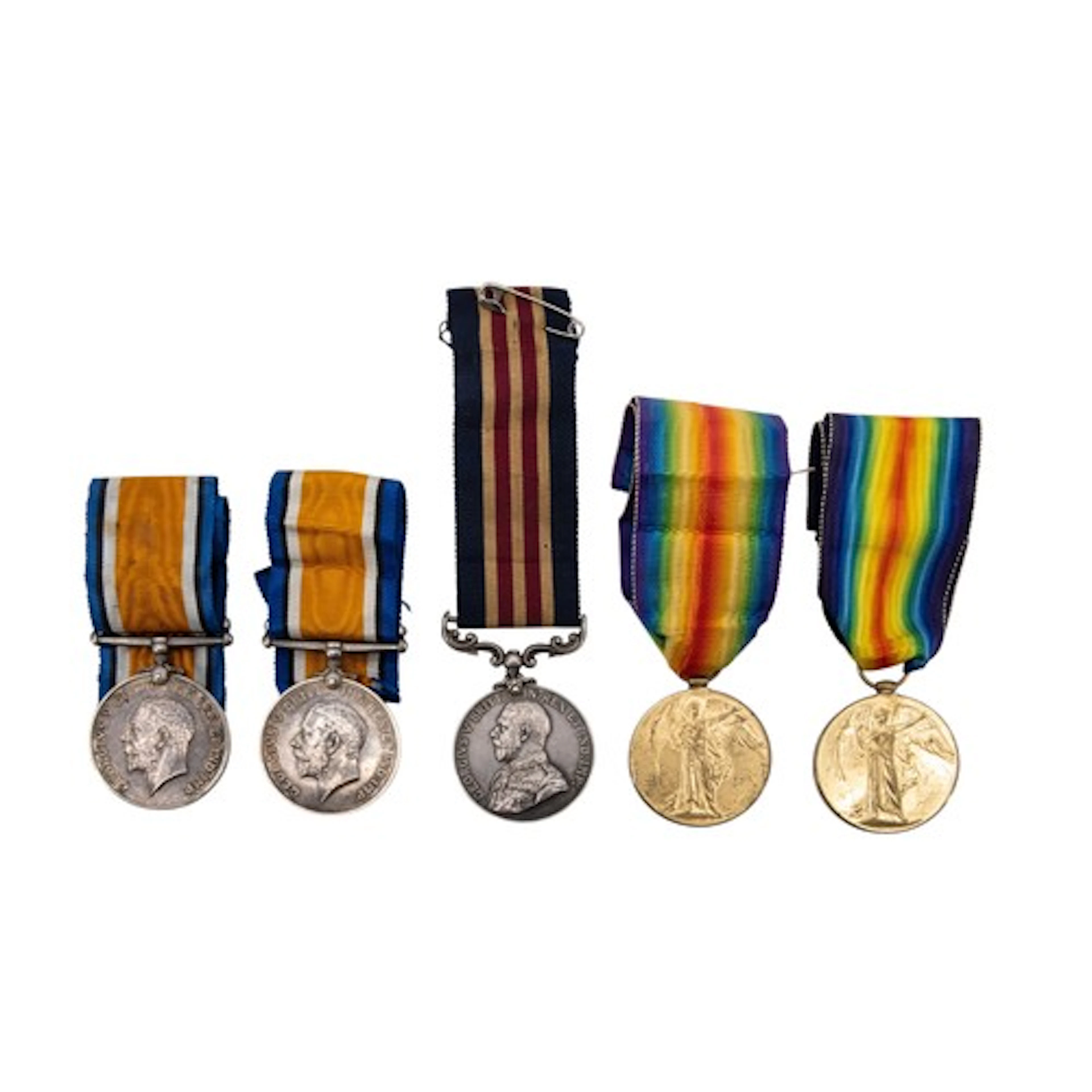 AN EMOTIVE AIF CASUALTY MILITARY MEDAL GROUP TO PTE WALLACE ...