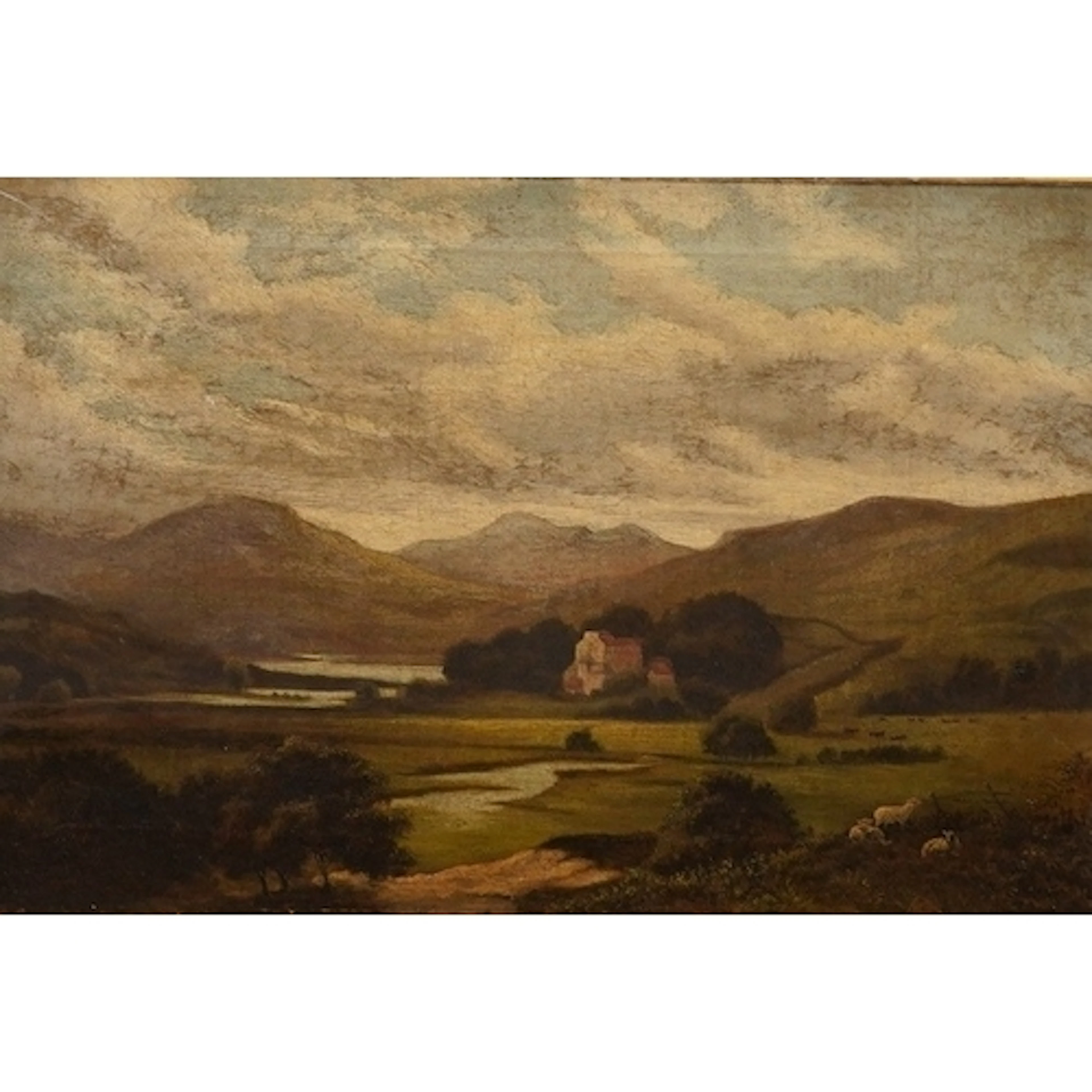 K. Gilbert, (possibly Kate Gilbert, 1843-1916) mountainous l...