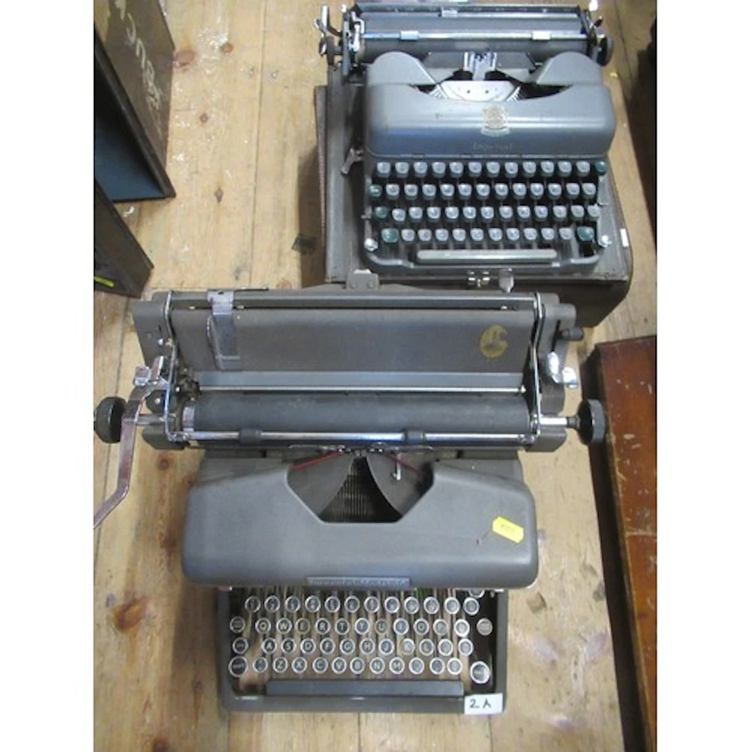 Two Imperial Typewriters