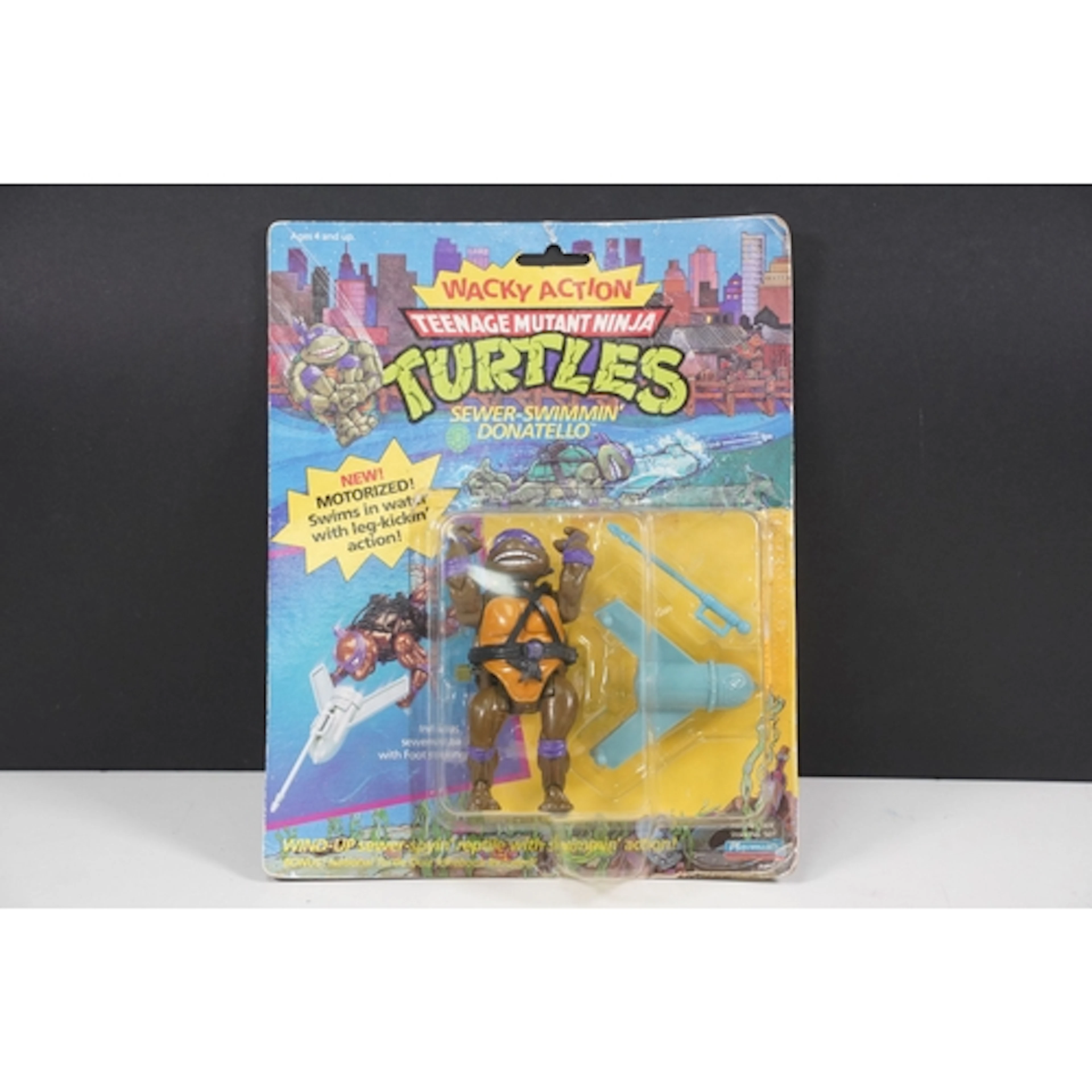 Teenage Mutant Ninja Turtles - Original carded Playmates TMN...
