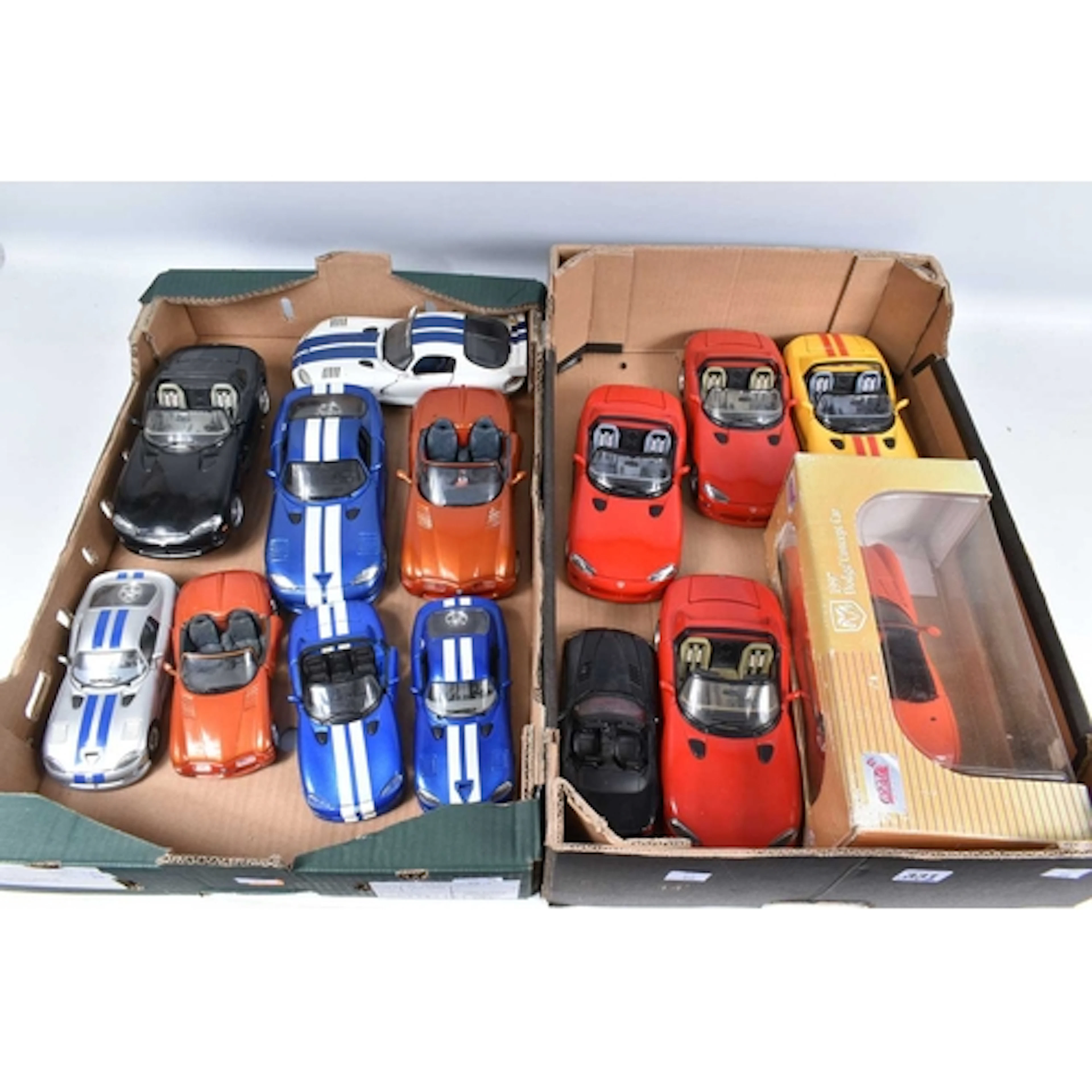 A GROUP OF BBURAGO, MAISTO, AND SIMILAR DODGE DIECAST MODEL ...