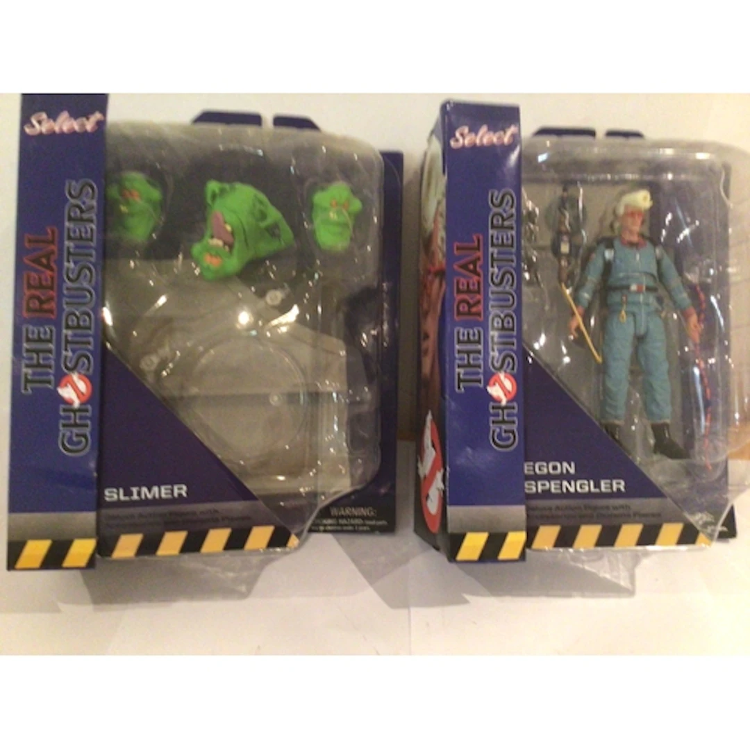 Two boxed and unopened figures featuring Ghostbusters Select...