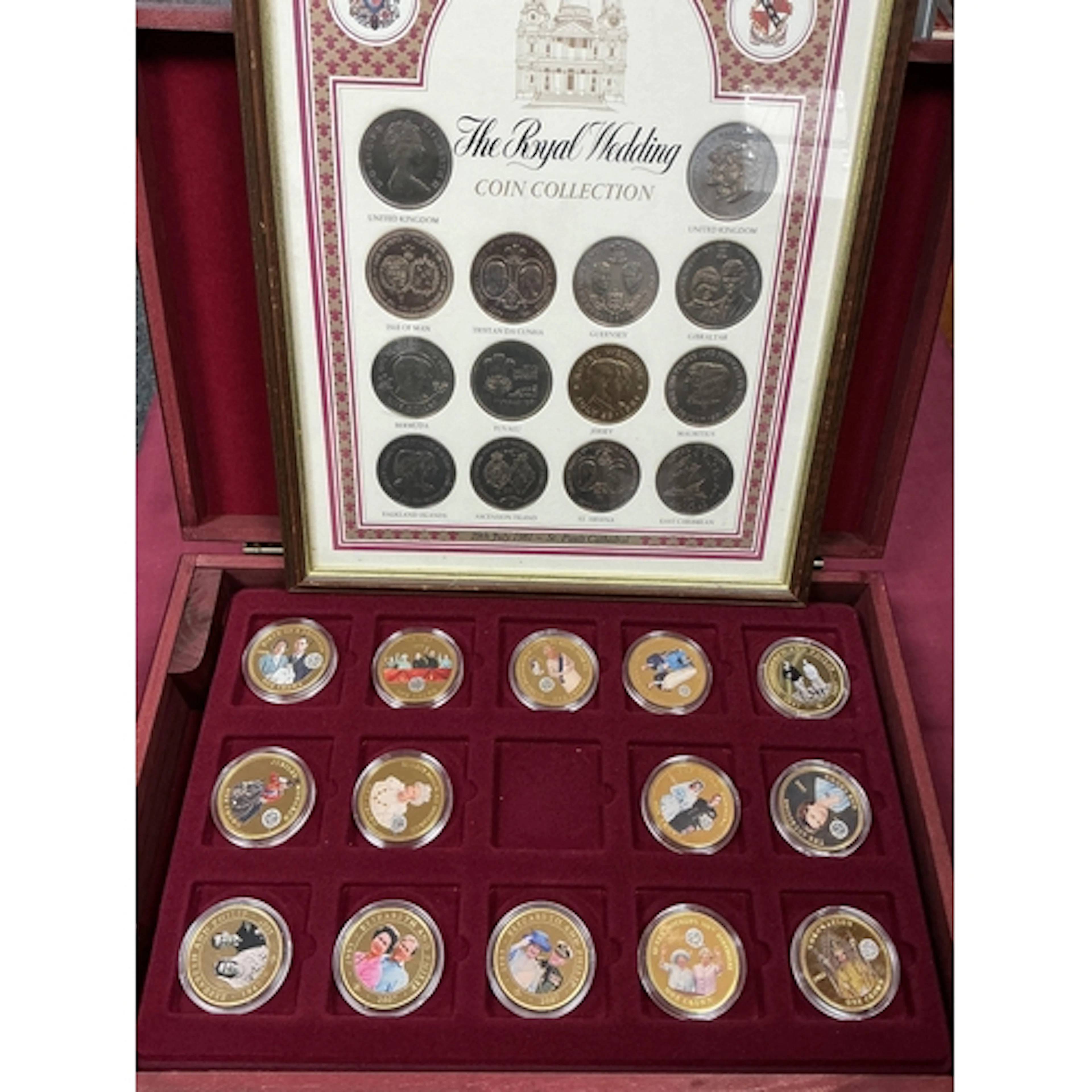 The Crowning Moments Of QEII Fourteen Coin Collection, in a ...