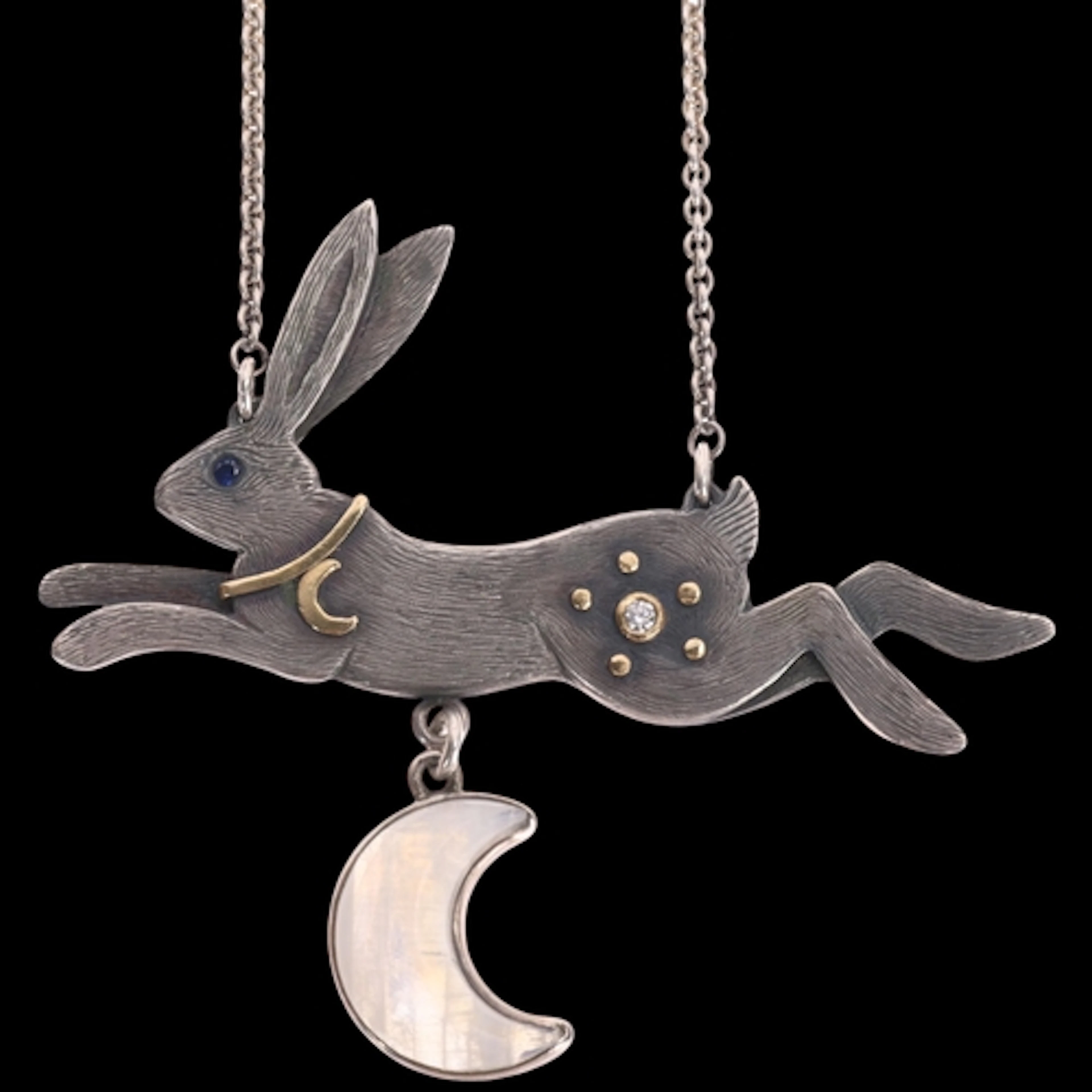 RACHEL BAILEY - a handmade sterling silver and 18ct gold gem...