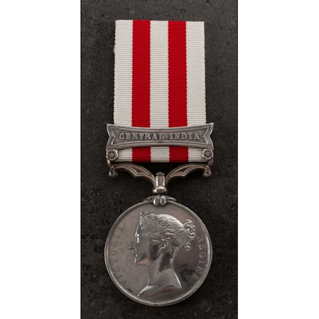 A Victorian India Mutiny Medal to 'Pte. W Skinner 14th Ligh...