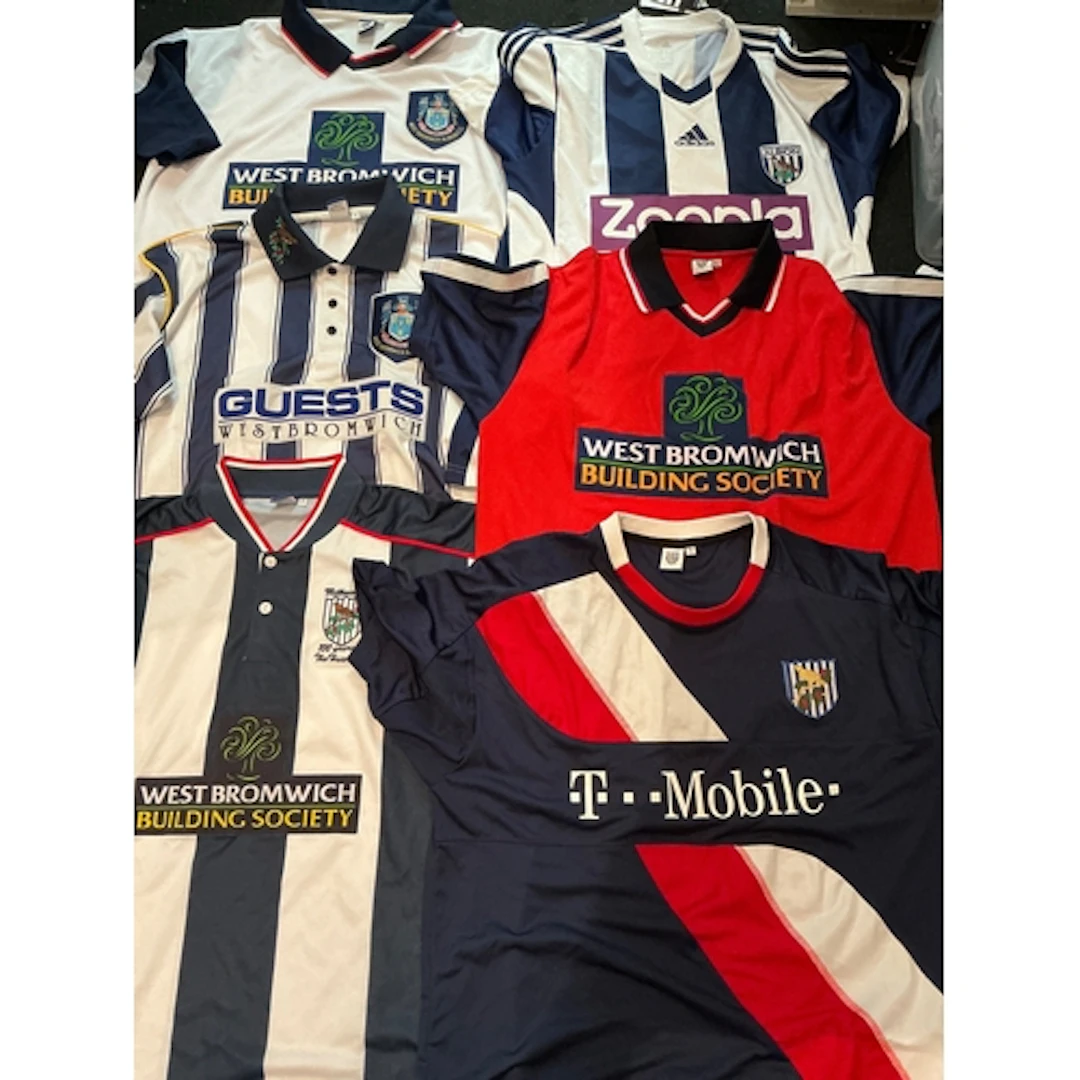 West Brom Football Shirt Collection: All adult sizes in good...