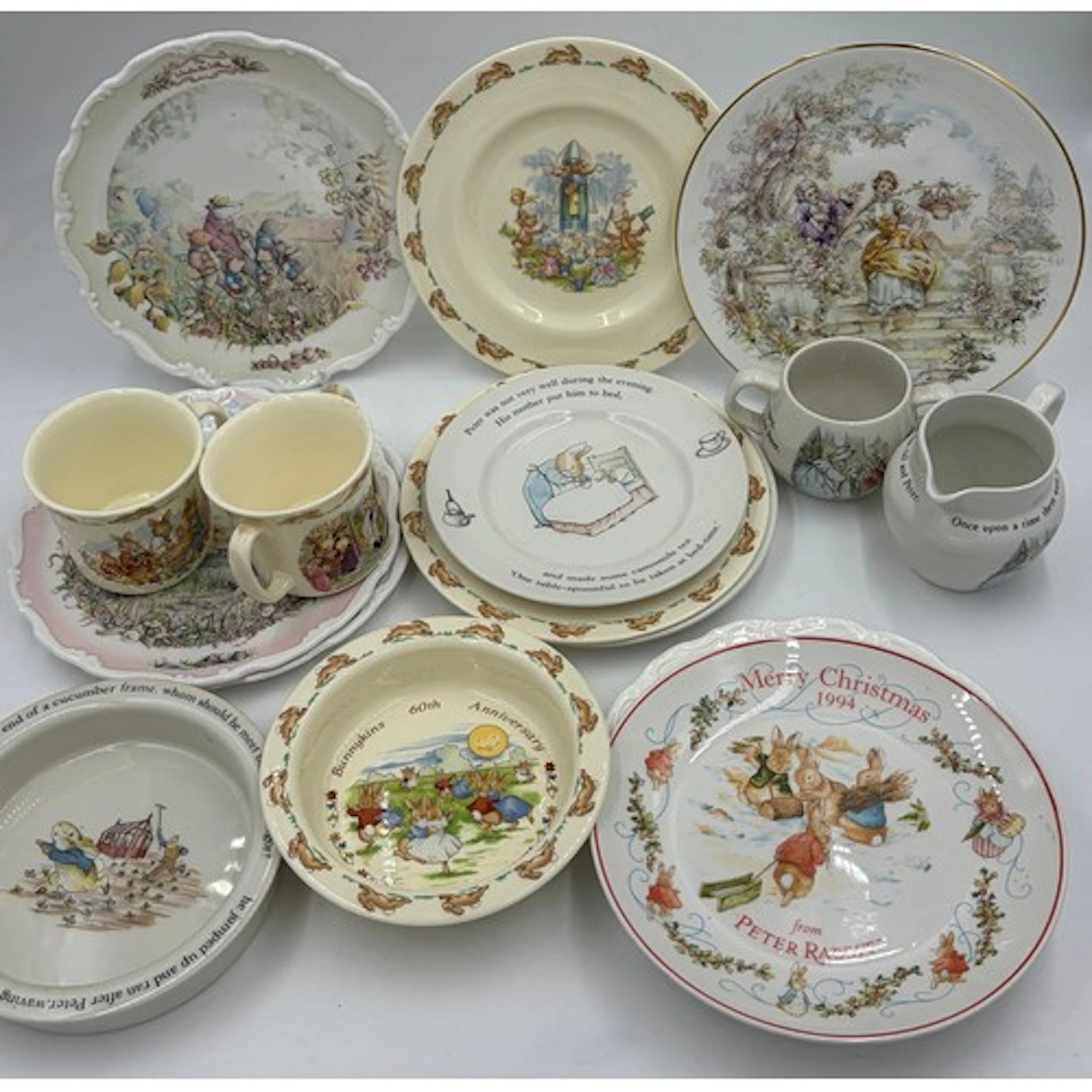 A collection of ceramics to include Royal Doulton 60th Anniv...