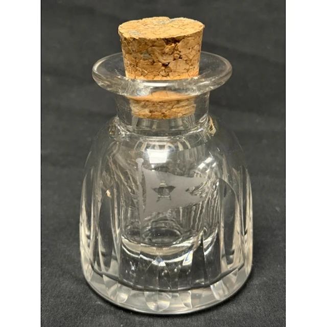 White Star Line: White Star Line: Unusual crystal inkwell w...
