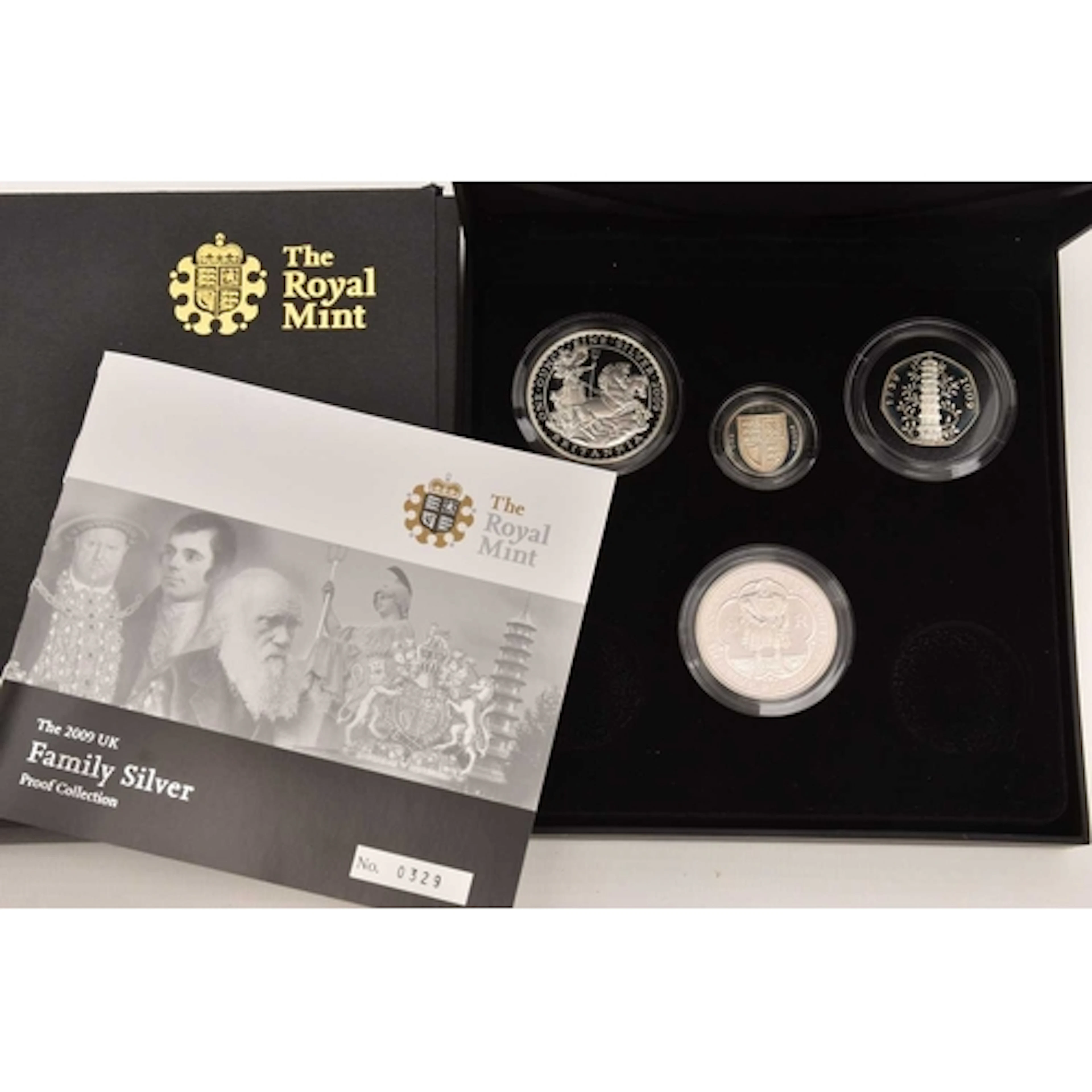 Silver. A 2009 Royal Mint Family Silver, cased collection co...