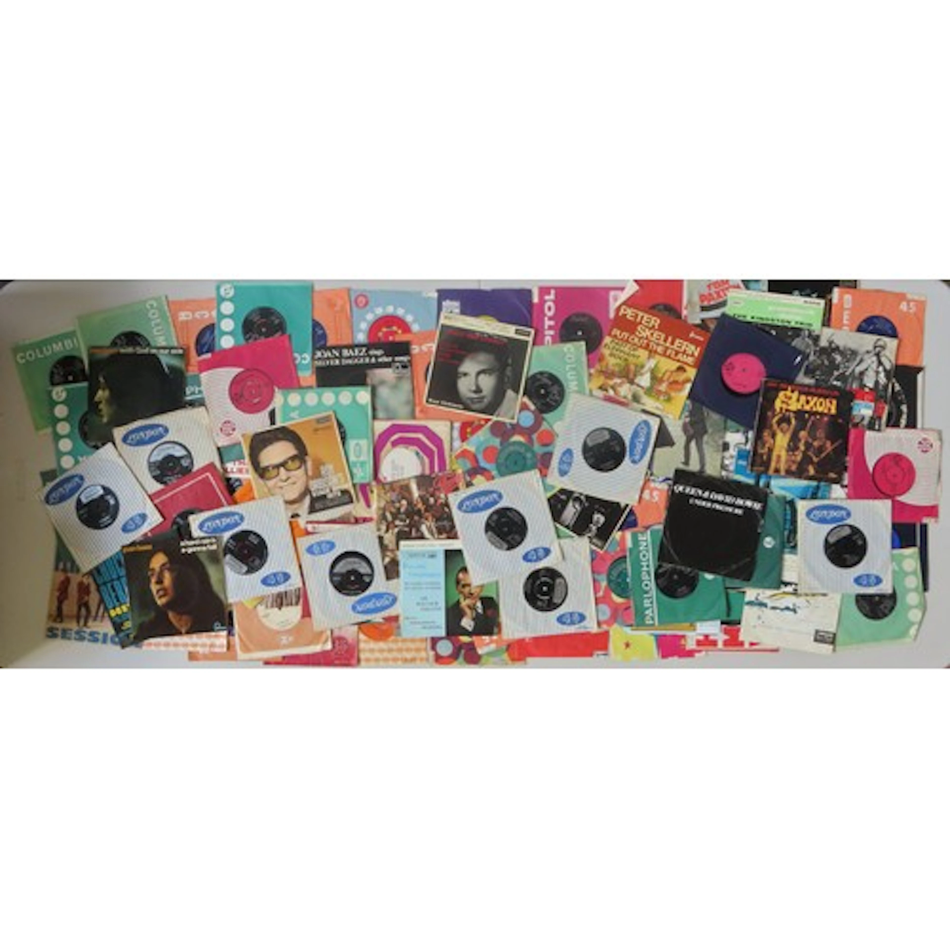 A COLLECTION OF MAINLY 1960'S 7 INCH RECORDS Various 45s fro...