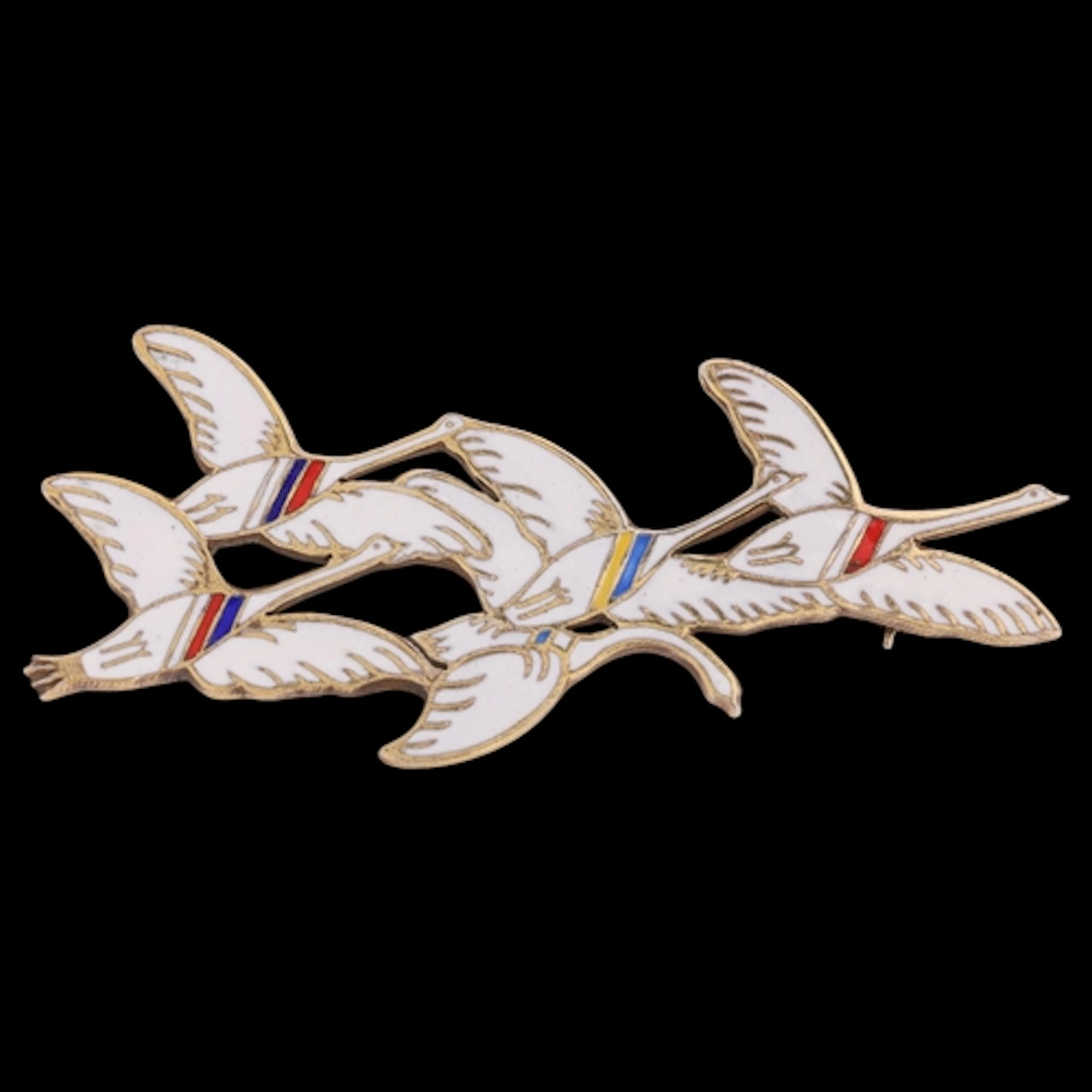 ERIK MAGNUSSEN - a Danish modernist sterling silver-gilt pol...