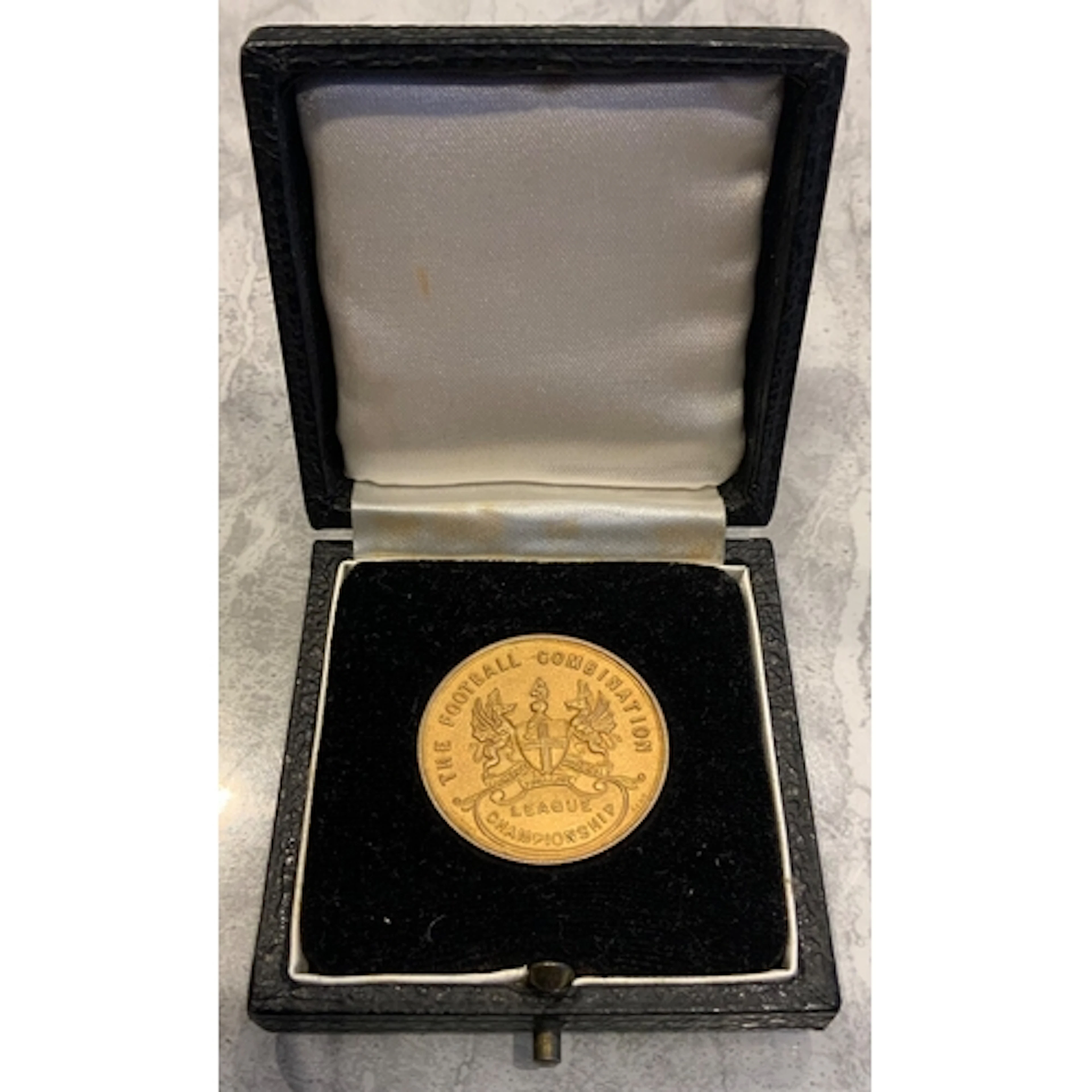 Tottenham 1956 - 1957 Football Combination Winners Medal: Qu...