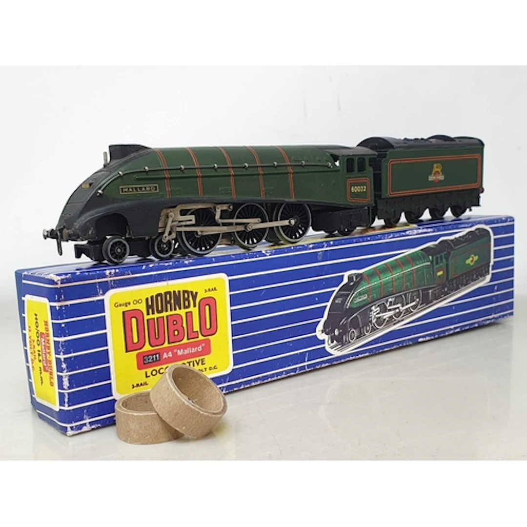 A Hornby Dublo L11 'Mallard' Locomotive, Mazac version, VG, ...