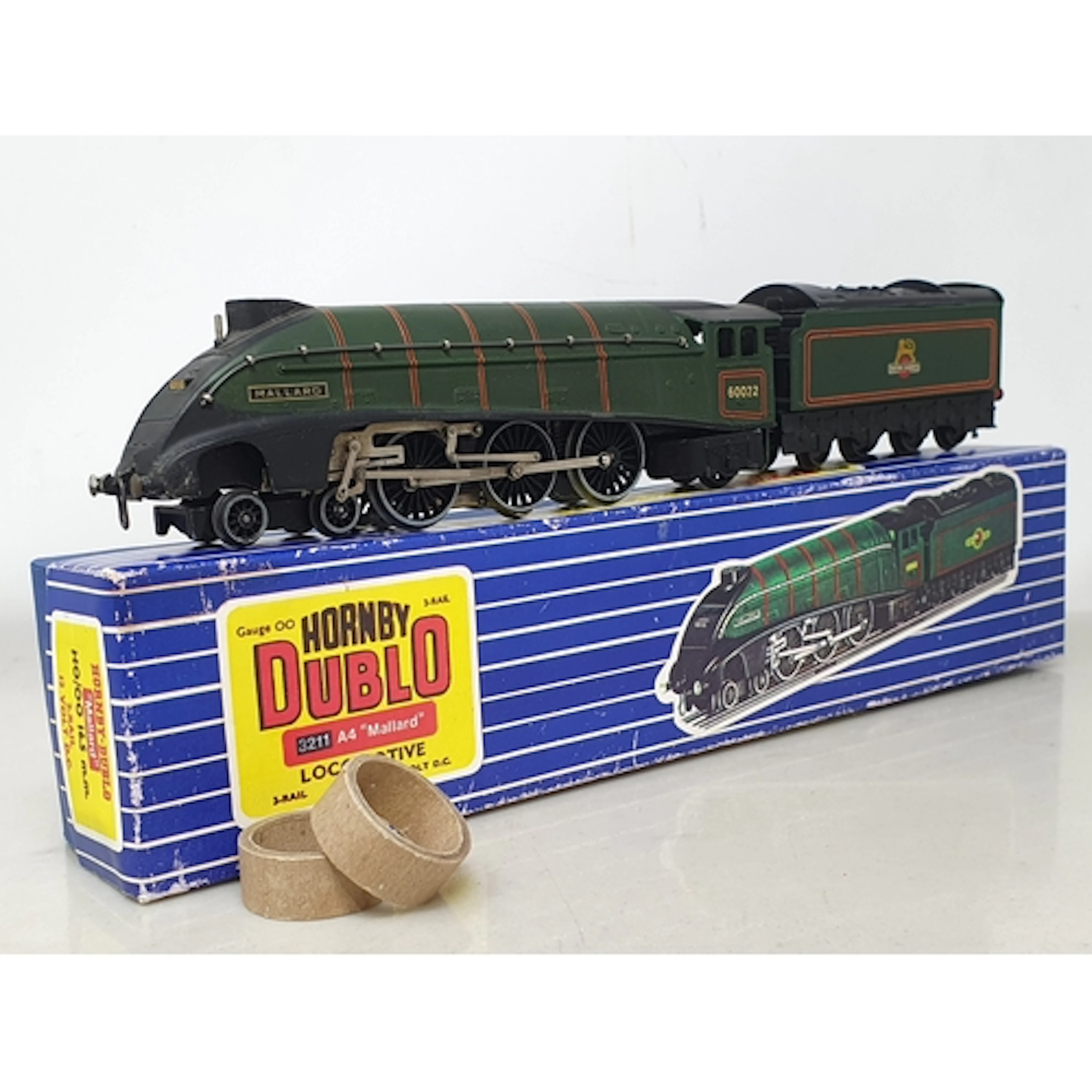 A Hornby Dublo L11 'Mallard' Locomotive, Mazac version, VG, ...