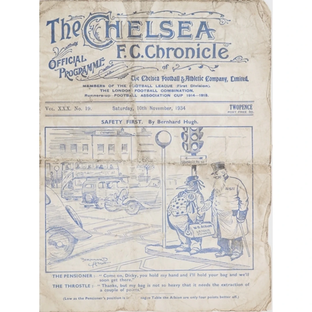 Chelsea F.C. Chronicle official football programme - Safety ...