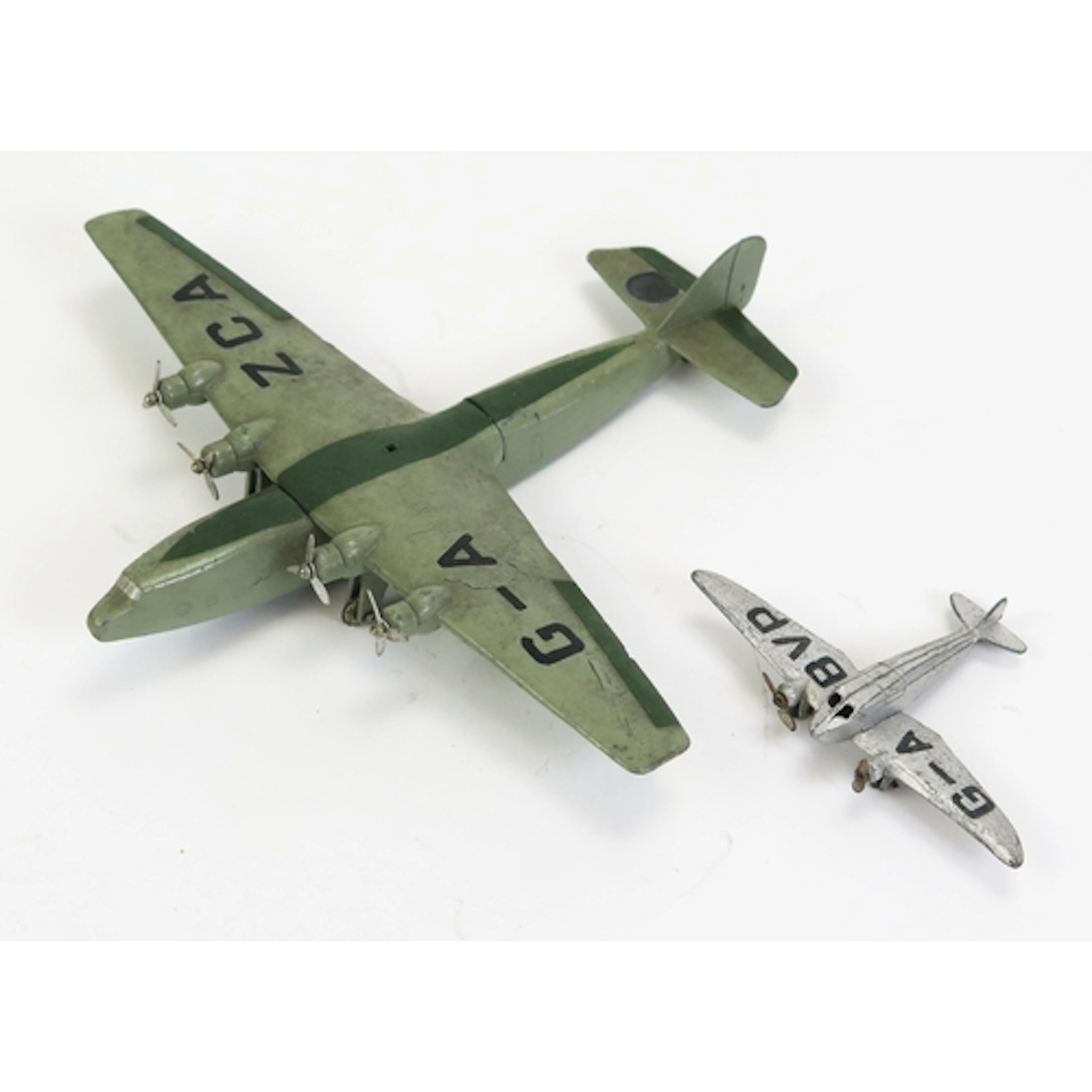 Dinky Toys Pre-War 60e General Monospar "G-ABVP" (very good)...