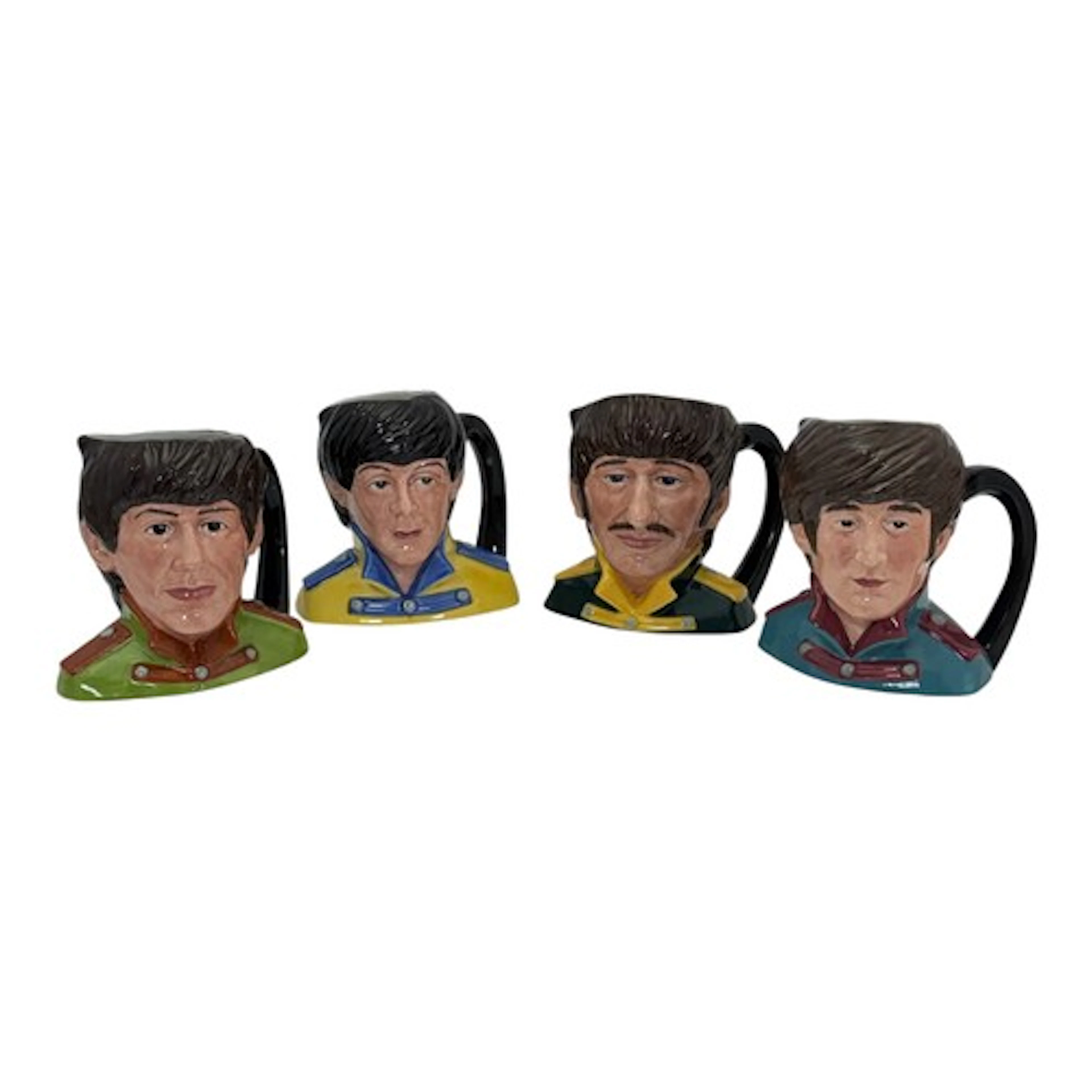 Royal Doulton - The Beatles, Four Character Jugs consisting ...