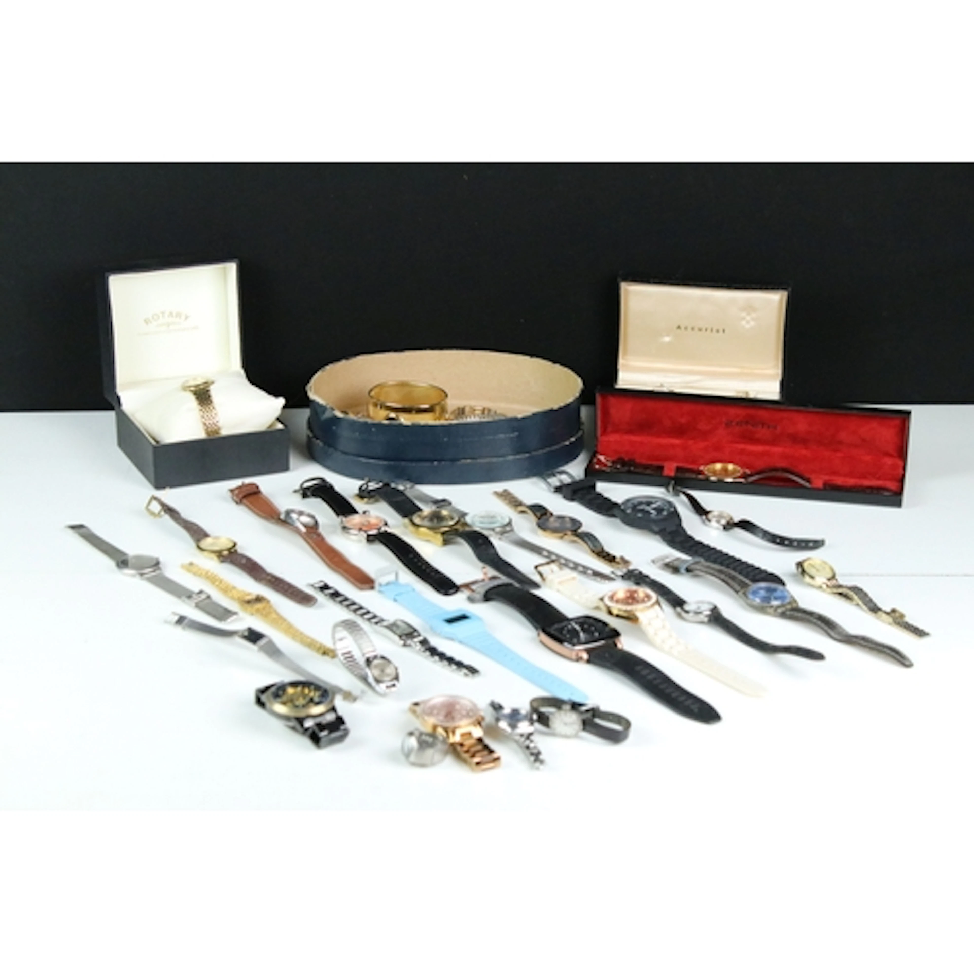 Collection of ladies and gents wrist watches to include Seko...
