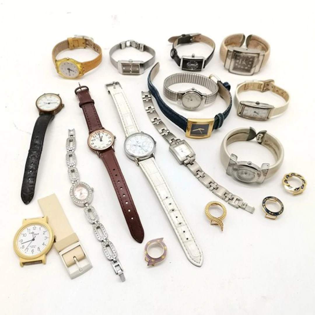 Qty of wristwatches inc Avantino 925 sterling silver cased e...