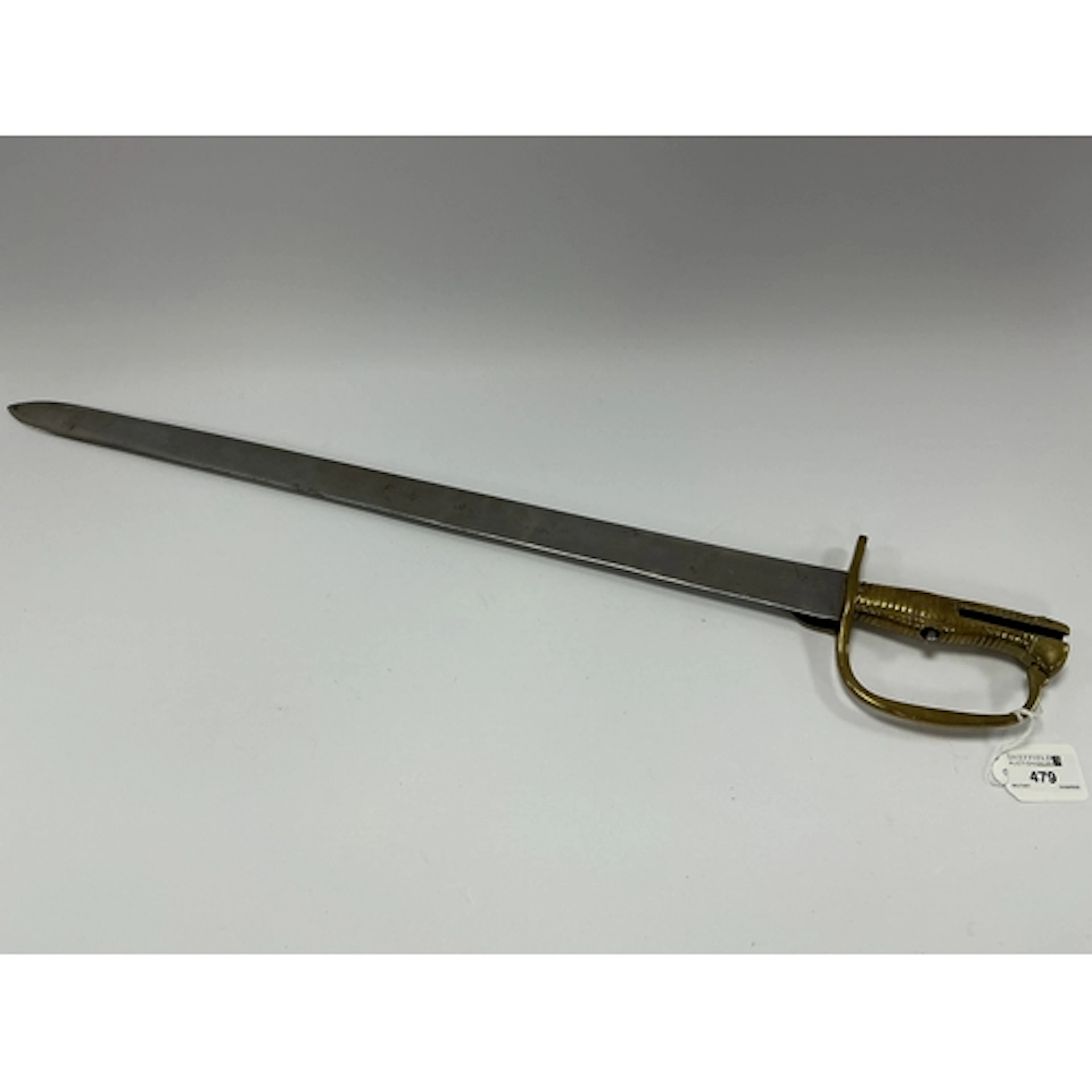 XIX Century British Baker Rifle Pattern 1801 Sword Bayonet, ...