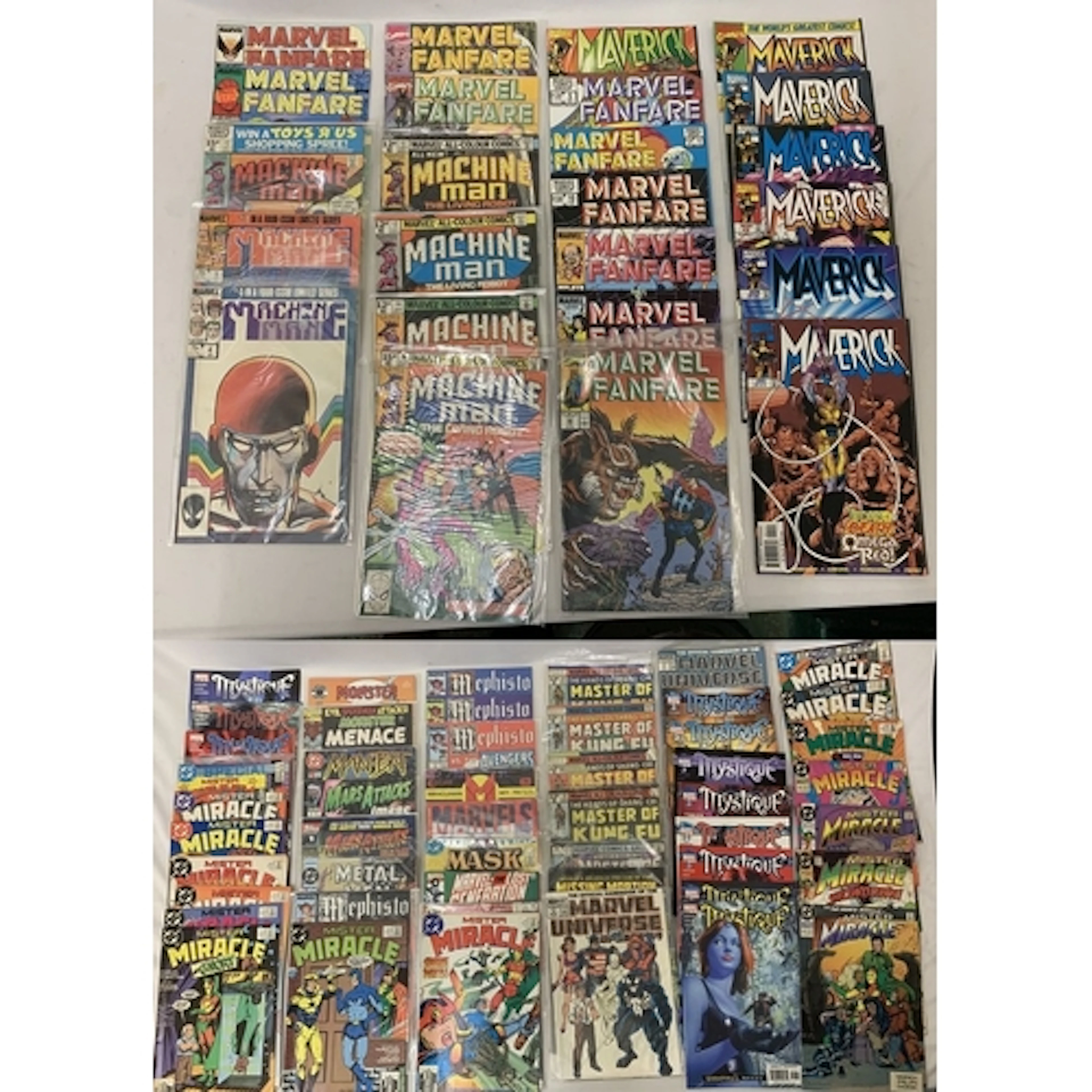 80+ Marvel Comics, mainly from 70s, 80s, 90s, incl. Machine ...