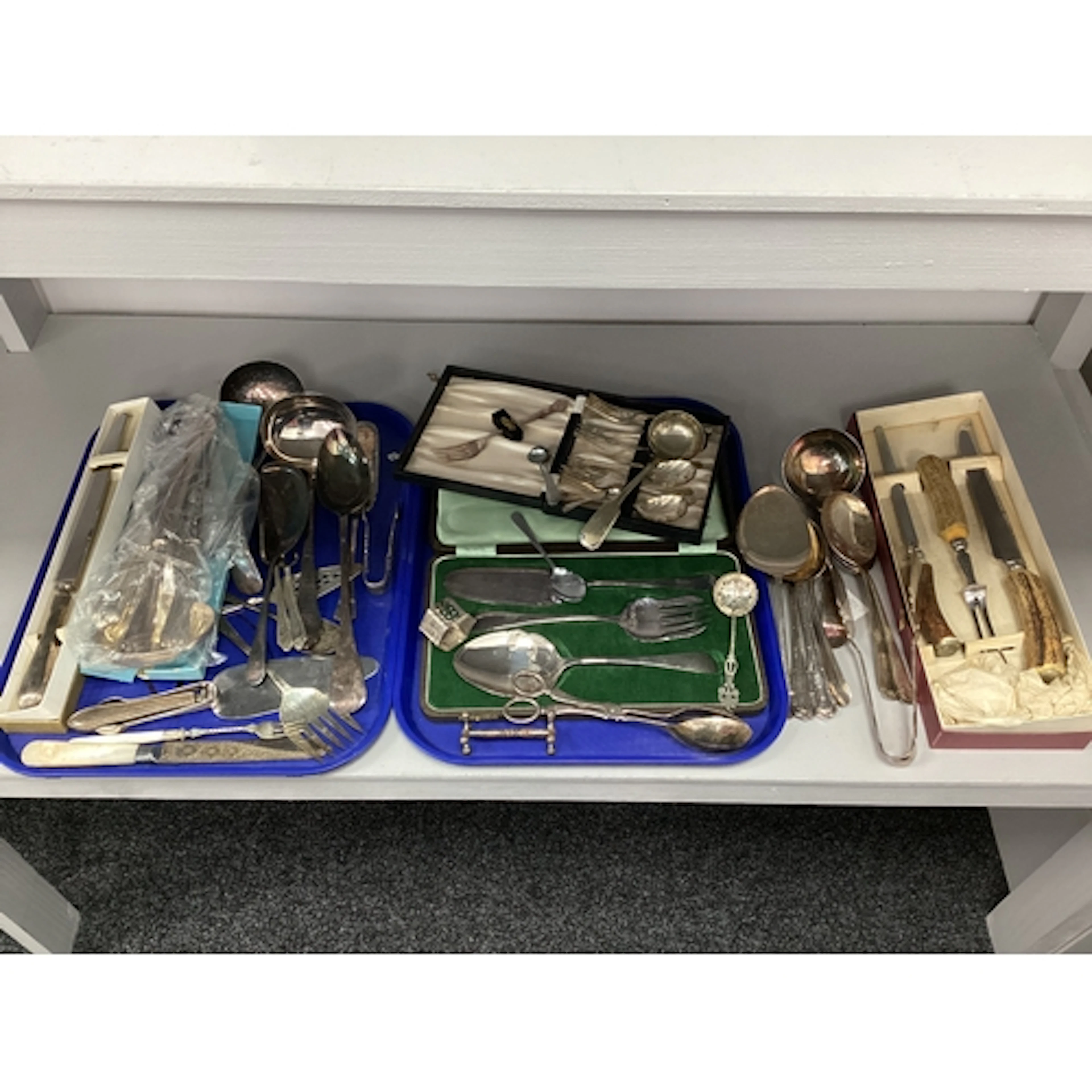 A Collection of Assorted Flat Ware, including Angus & Coot L...