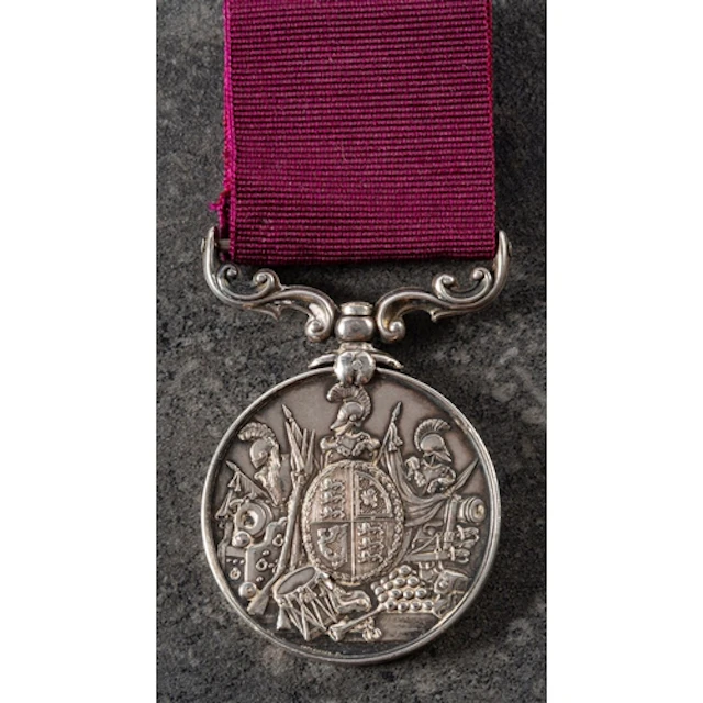 A Victorian Army Long Service & Good Conduct Medal to '9595 ...