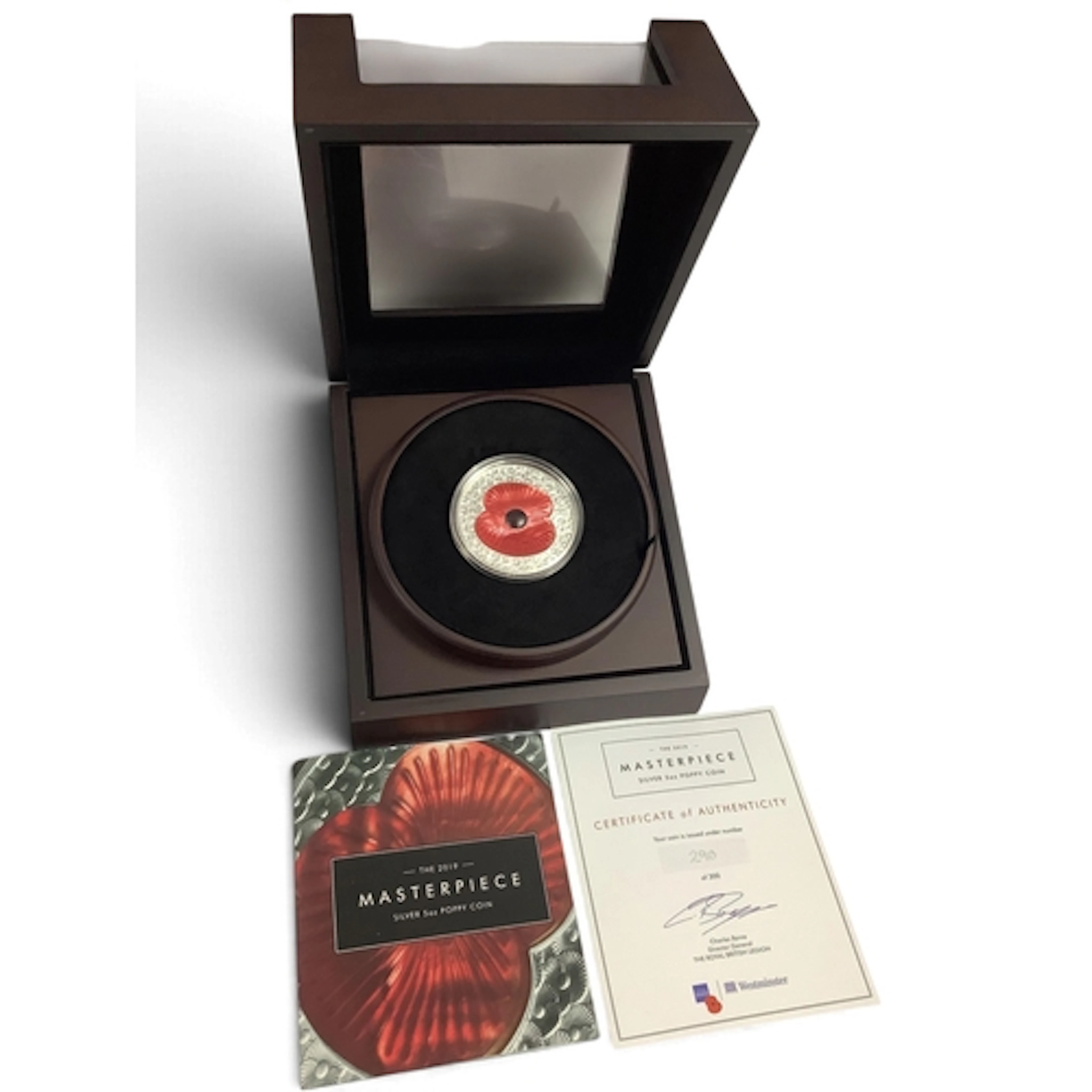 2017 Royal British Legion Fine Silver Five Ounce Masterpiece...