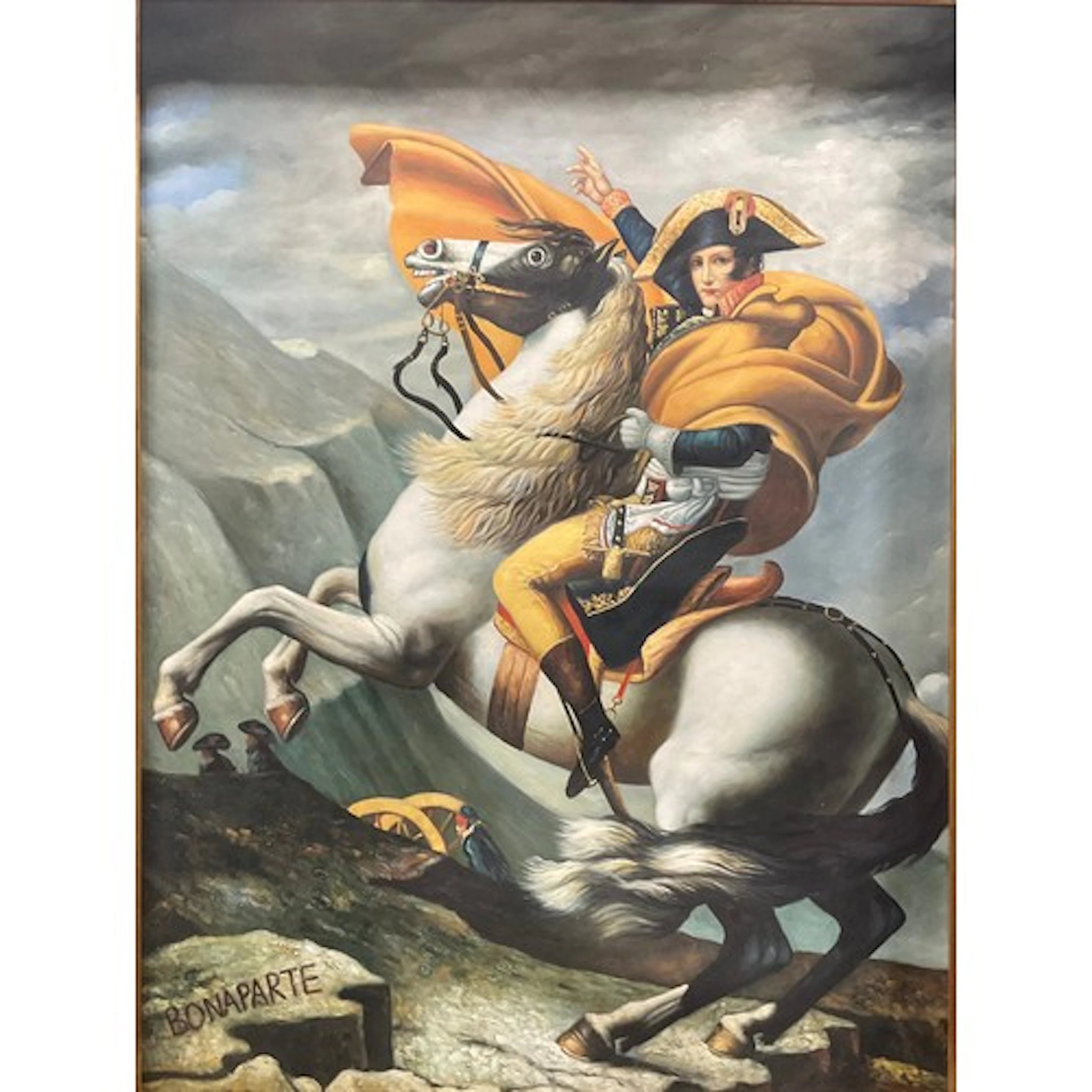 After Jacques-Louis David, Napoleon Crossing the Saint-Berna...