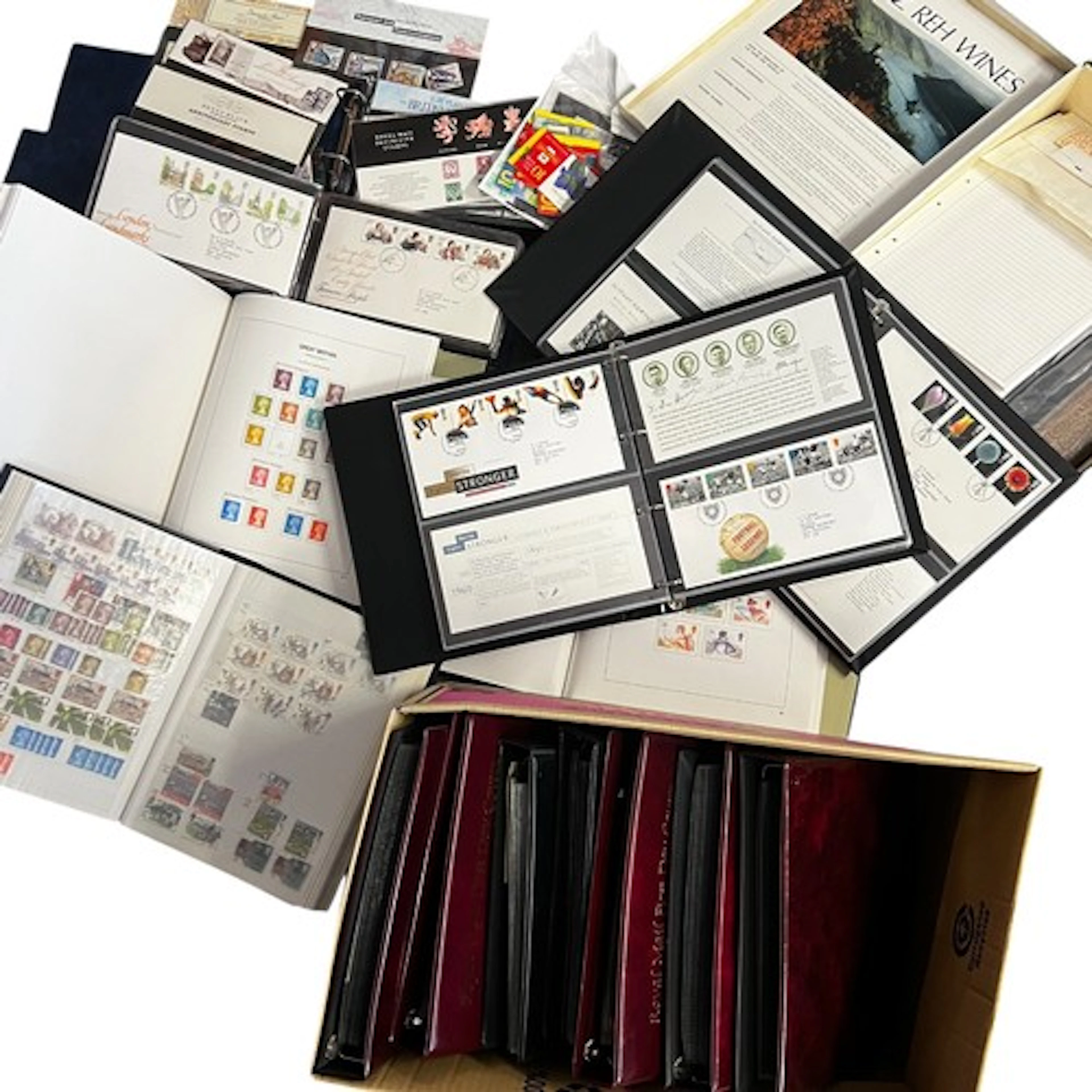 Great Britain miscellaneous stamp accumulation including 197...