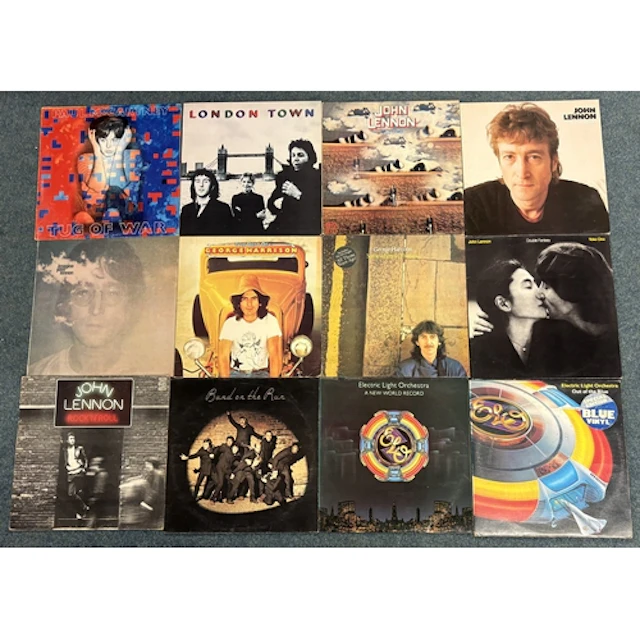 12 x LP vinyl records - 1970s & 1980s Classic Rock, Pop ...
