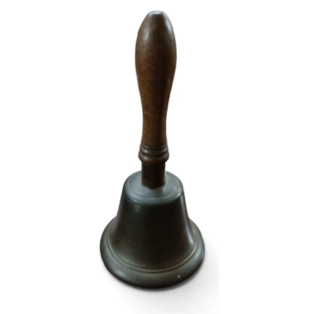 A late 19th Century School Masters heavy Brass and hardwood ...