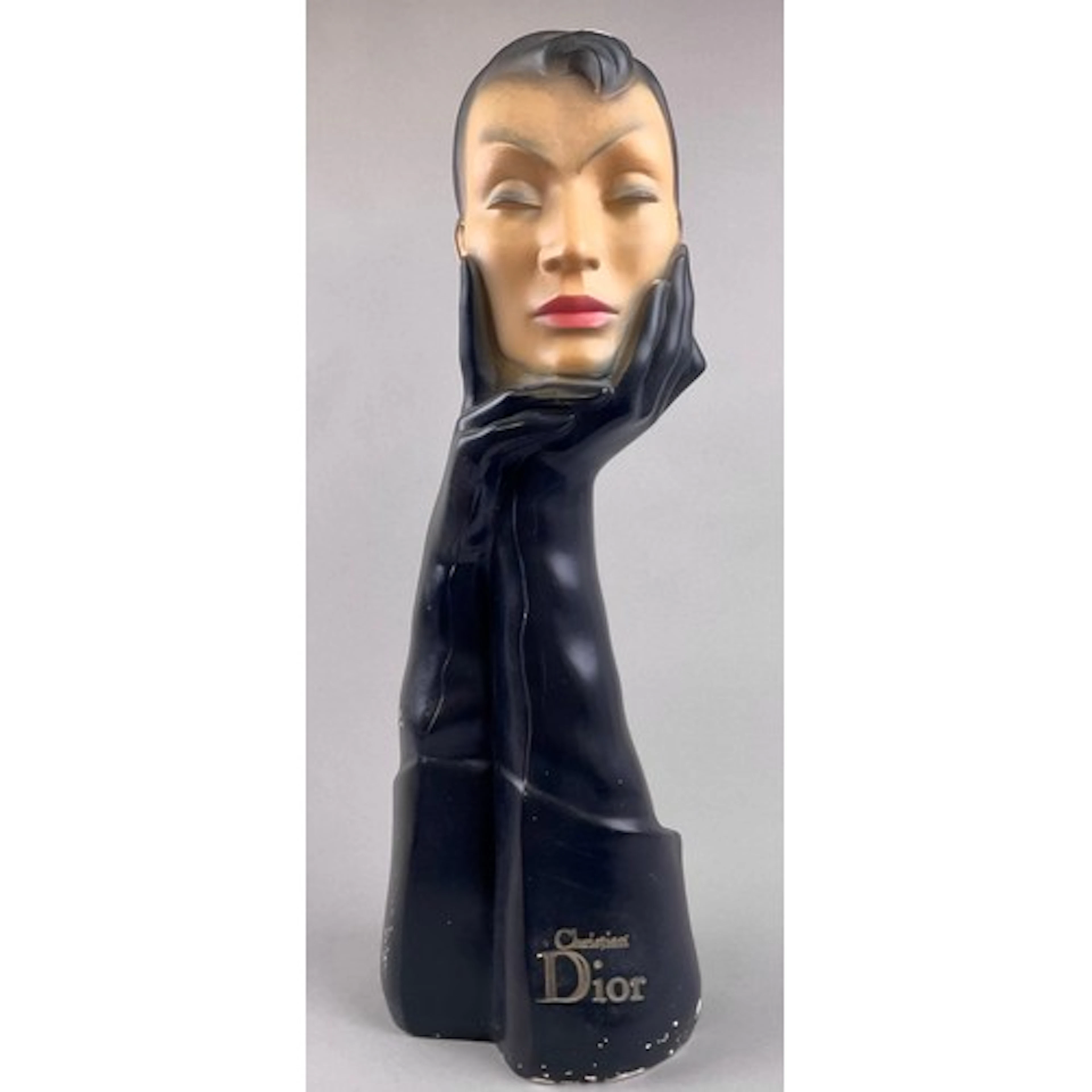Advertising - a mid 20th century Art Deco style plaster shop...