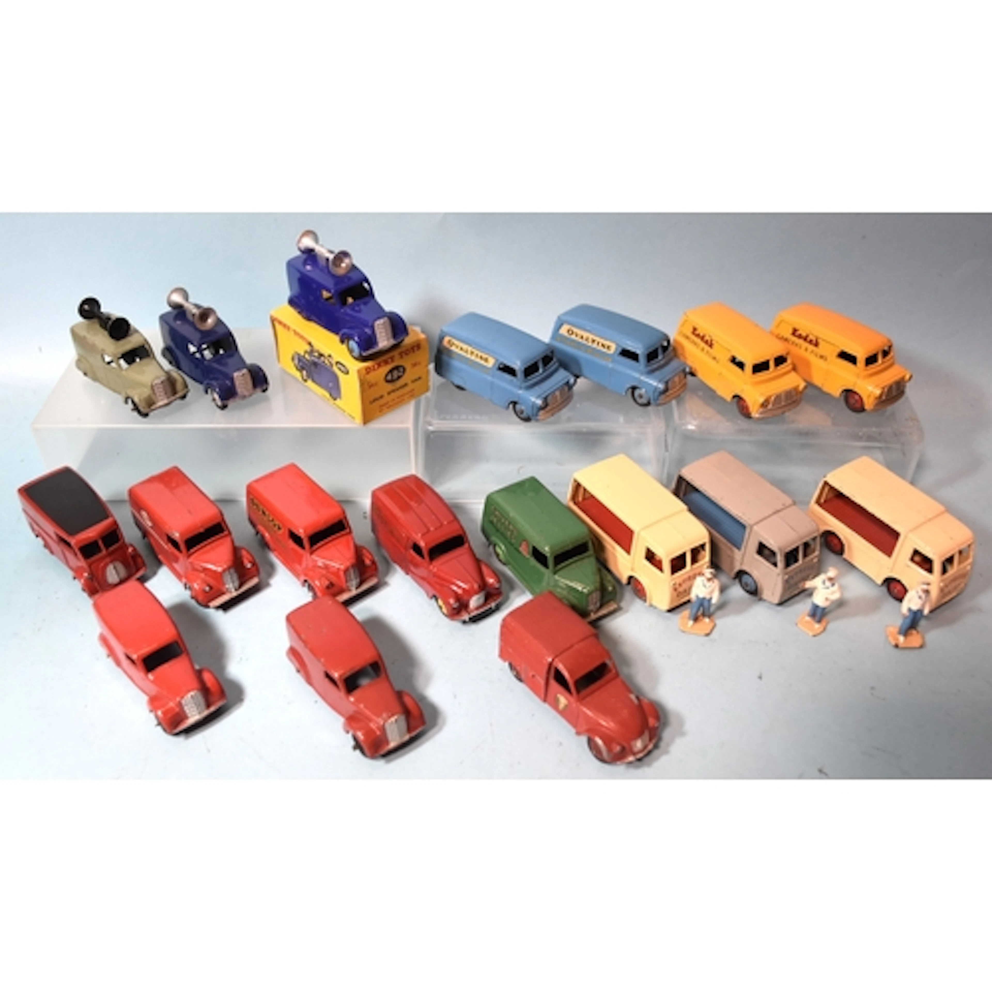 Dinky Toys, 492 Loud Speaker Van (boxed), two others (unboxe...