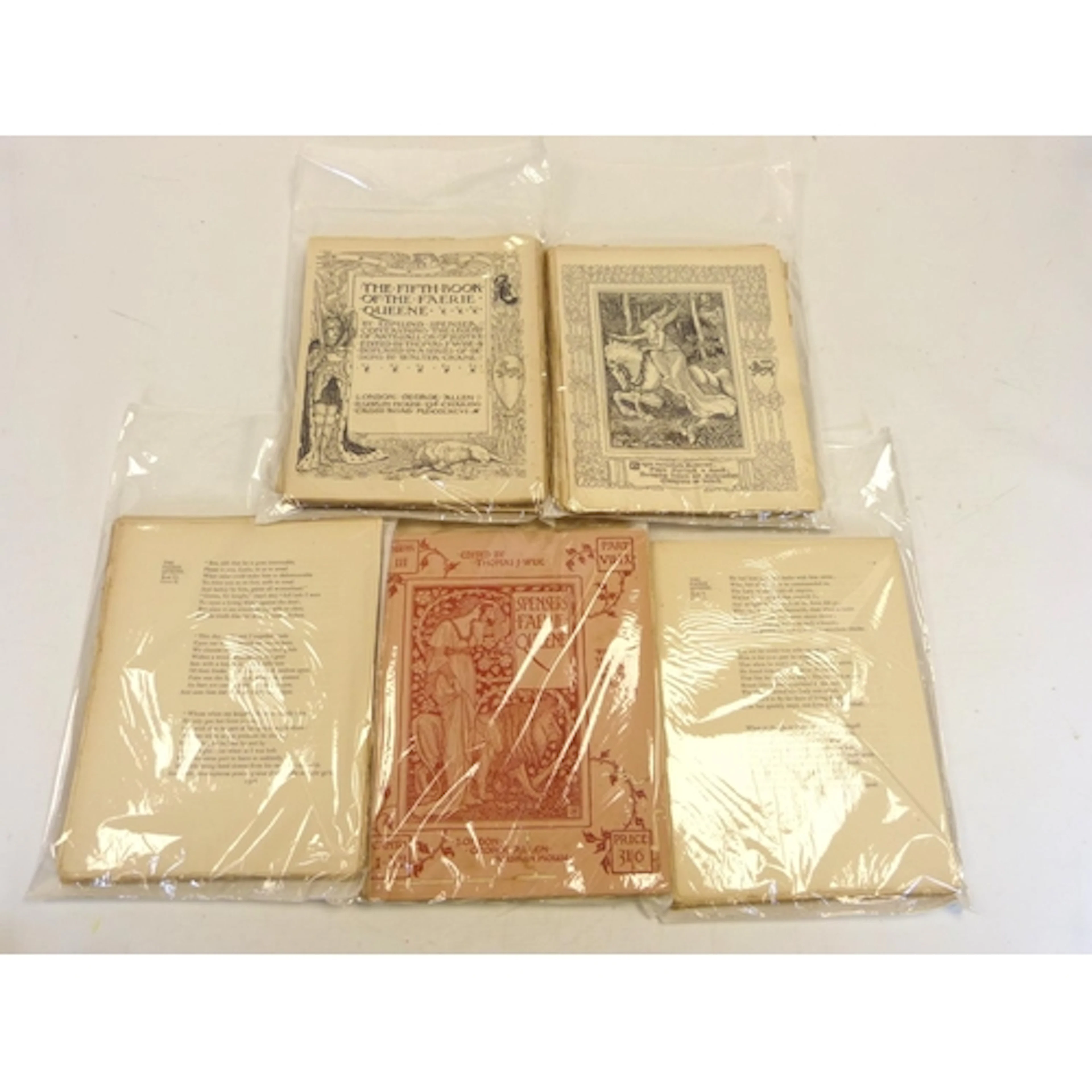 CRANE WALTER (Illus). Edmund Spenser, The Faerie Queene. Co...