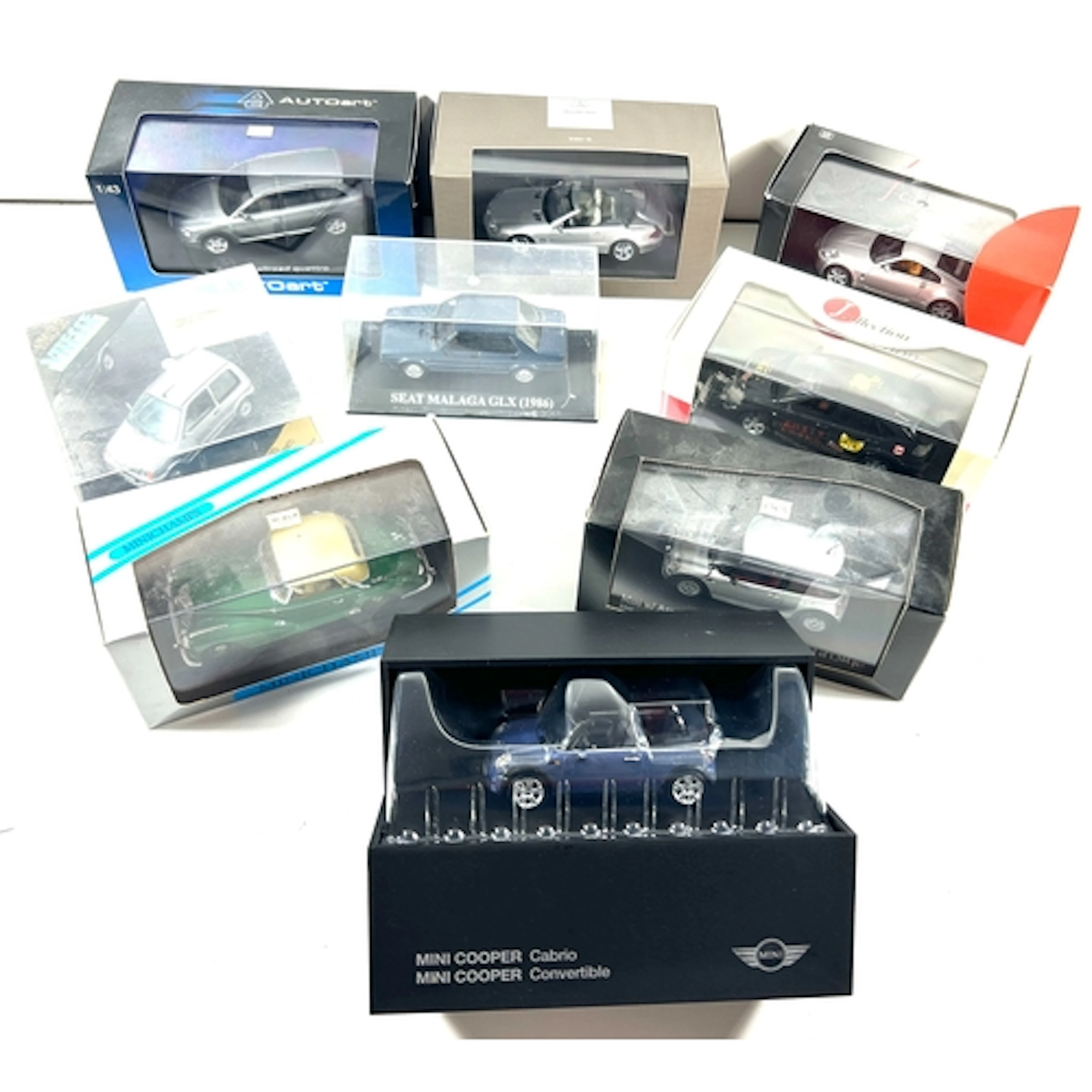 18 Various Makes. 2x Autoart 1:43 Audi A6 Allroad and a Hold...