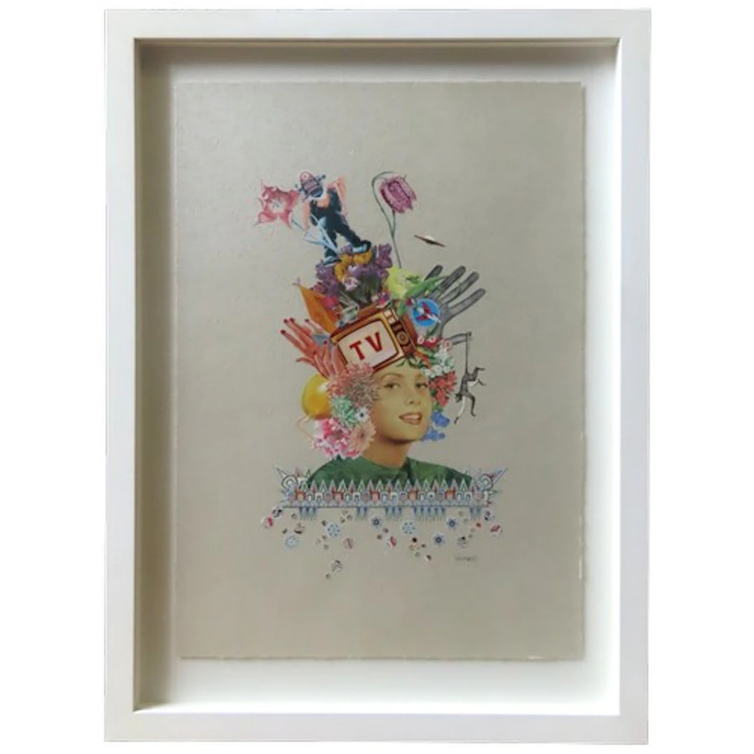 MARIA RIVANS (b.1965) 'ROXY' CUTTINGS/LITHOGRAPHS signed in ...