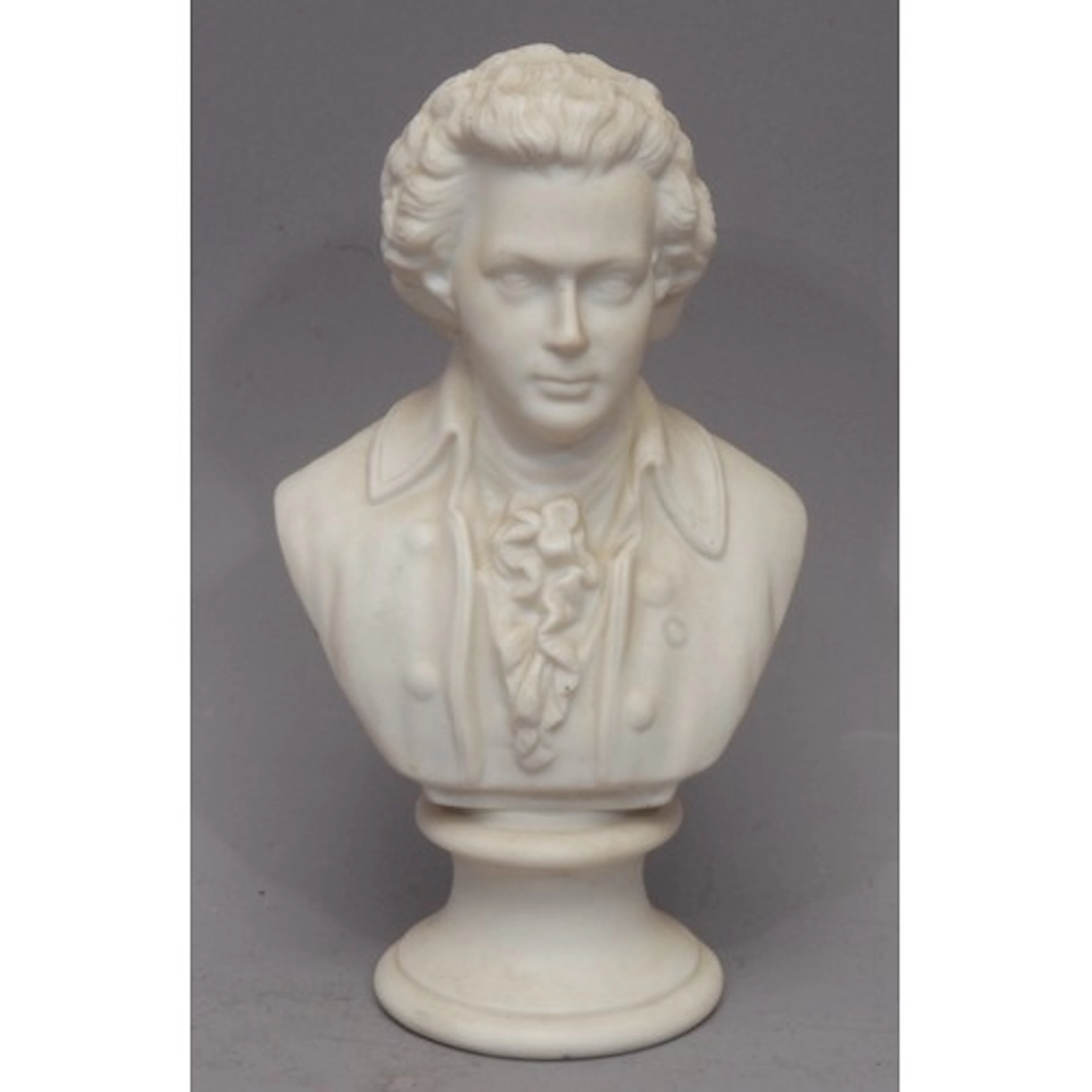 Classical Music - a parian ware portrait bust, Wolfgang Amad...