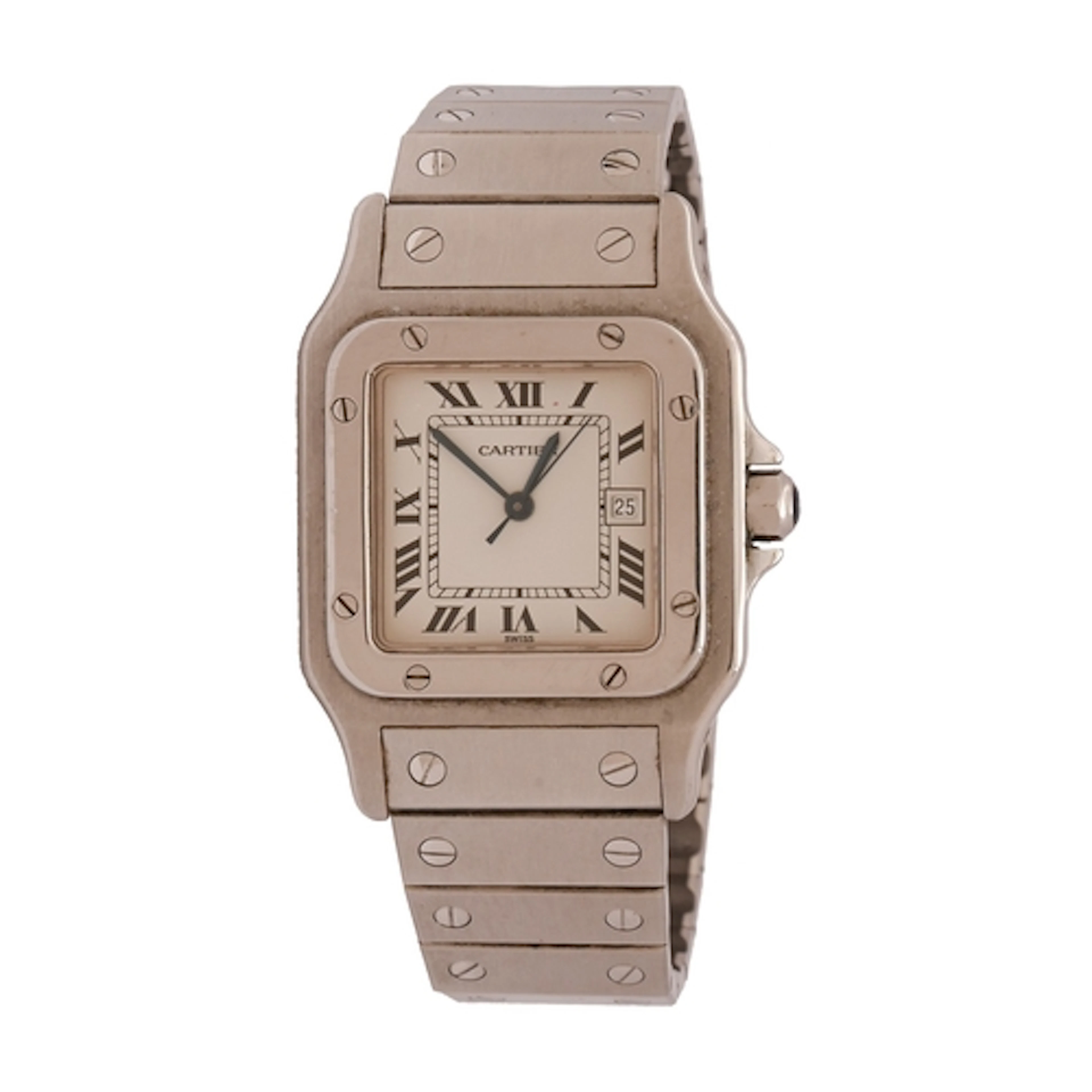 A Cartier stainless steel self-winding gentleman's wristwatc...