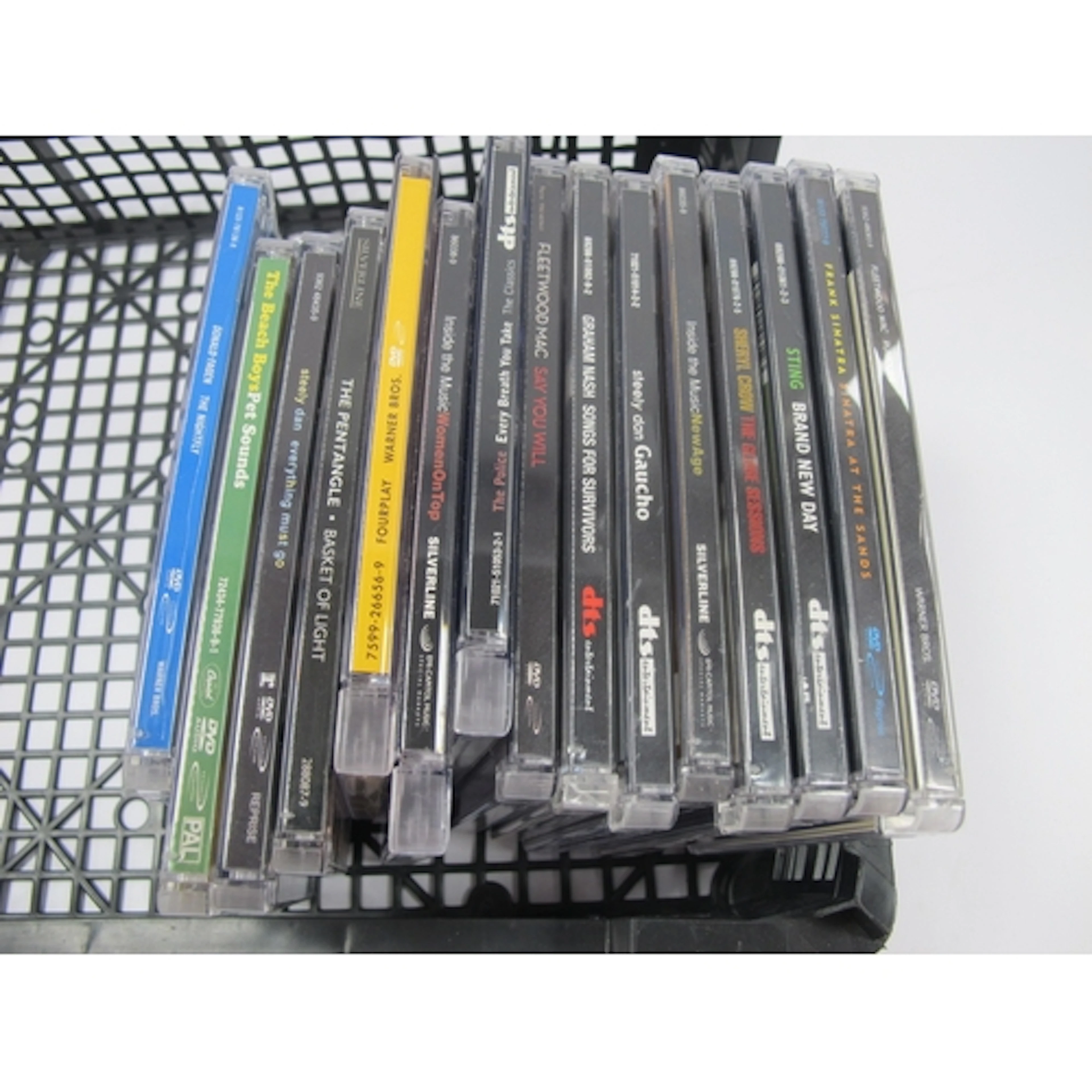 DVD Audio and DTS Audio Discs, fifteen to include Frank Sina...