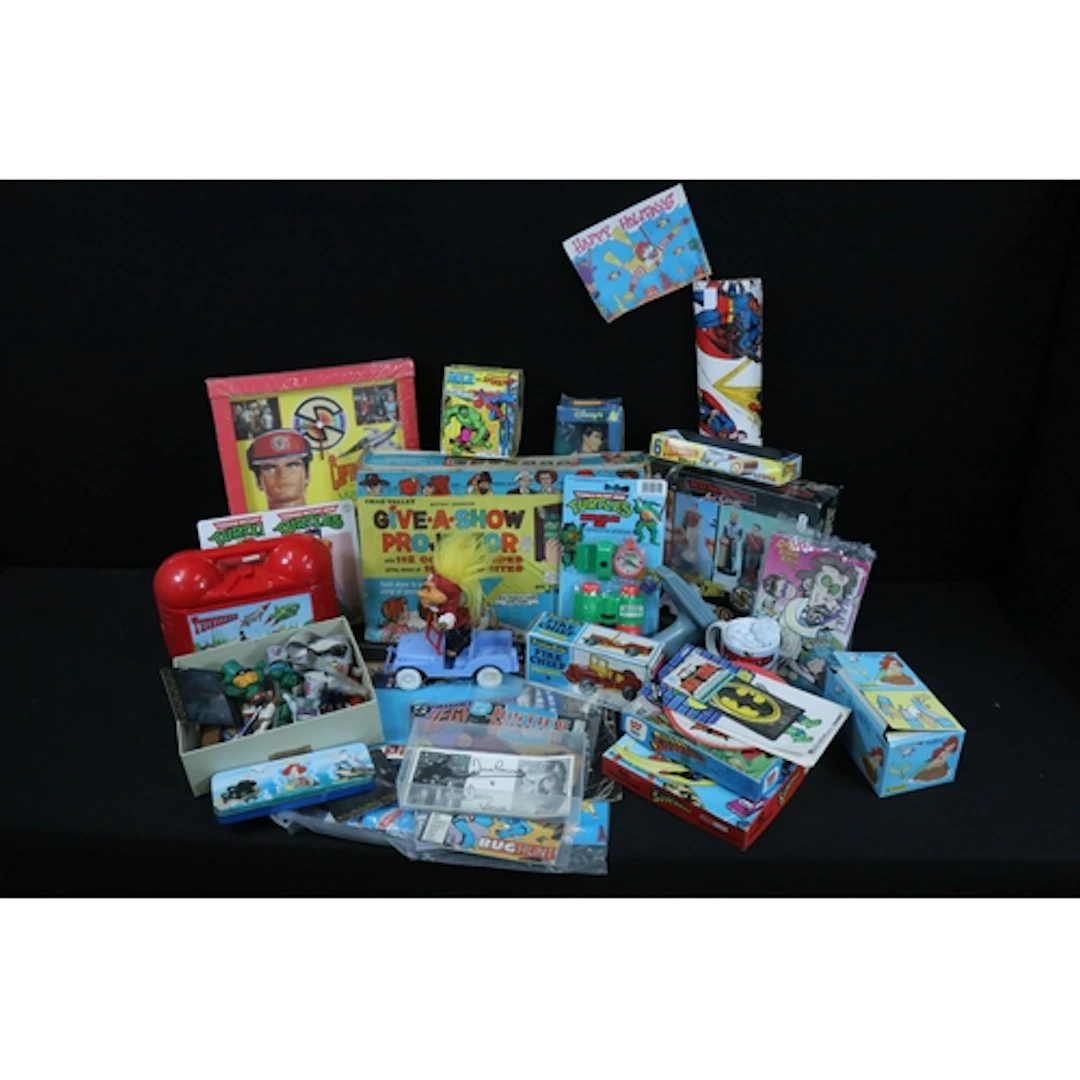 Collection of toys, games and collectables form the 1960s to...