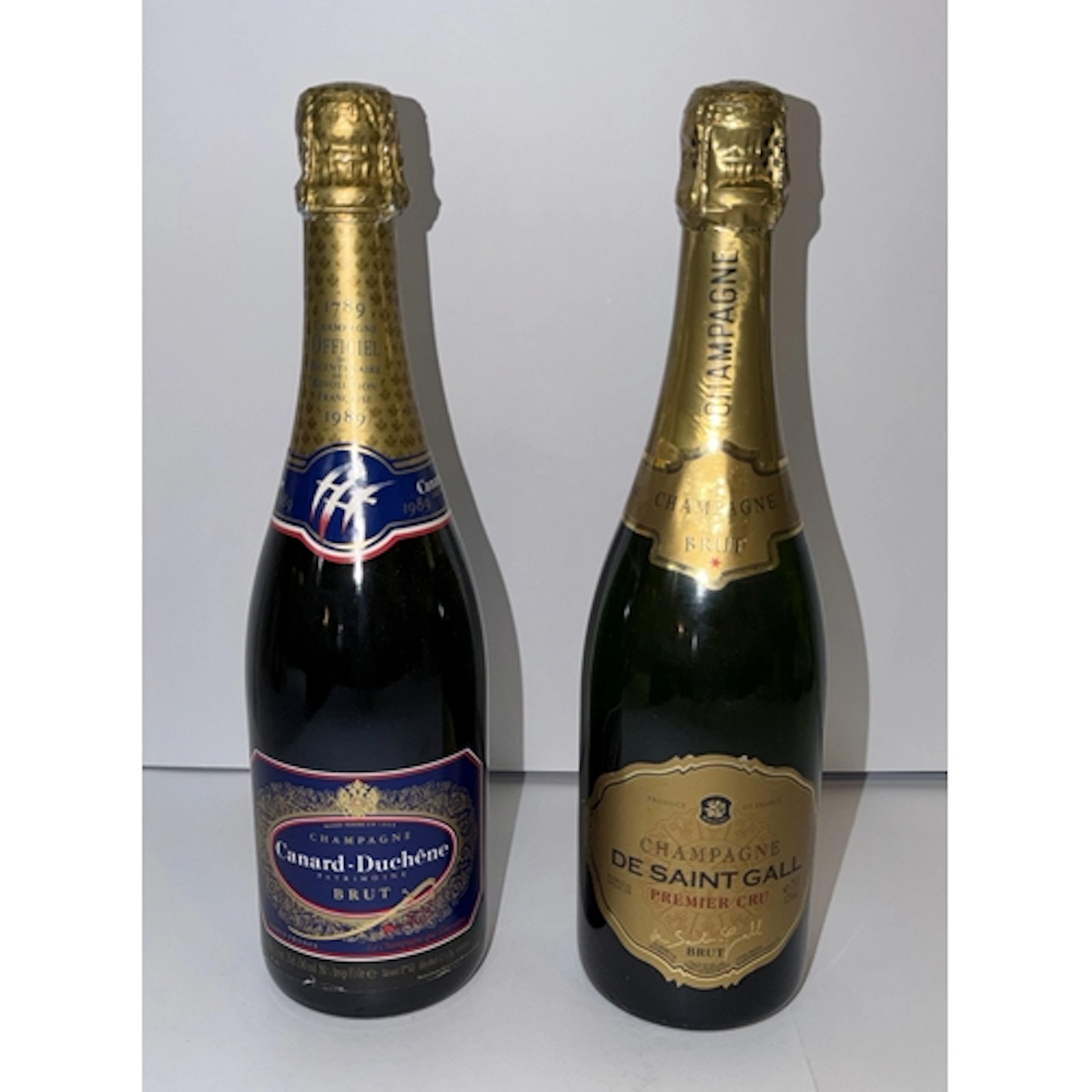 A bottle of Canard-Duchene Patrimoine Bicentaire de la Revol...