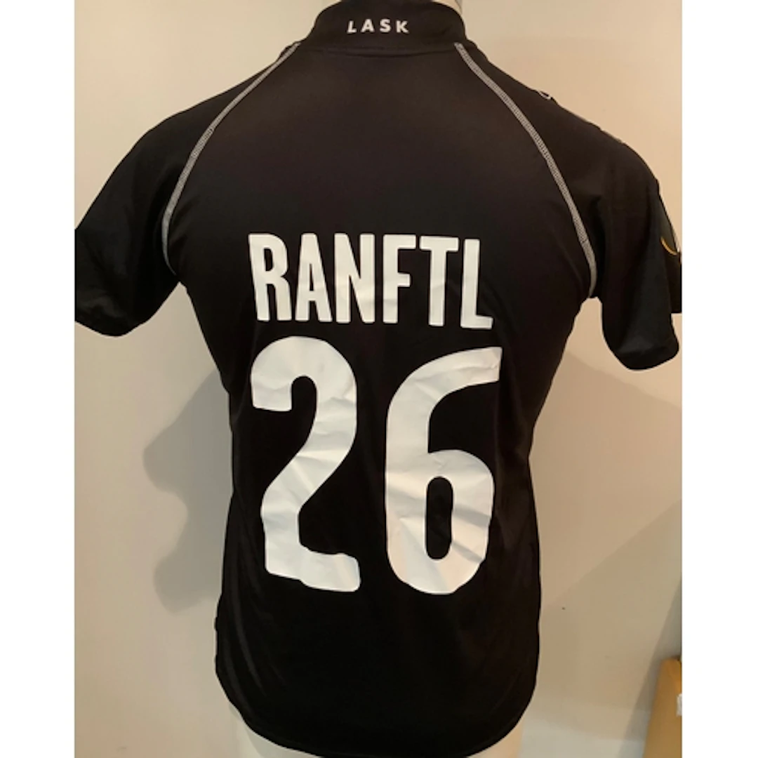 Lask (Austria) 2020 - 2021 Match Worn / Issued Football Shir...