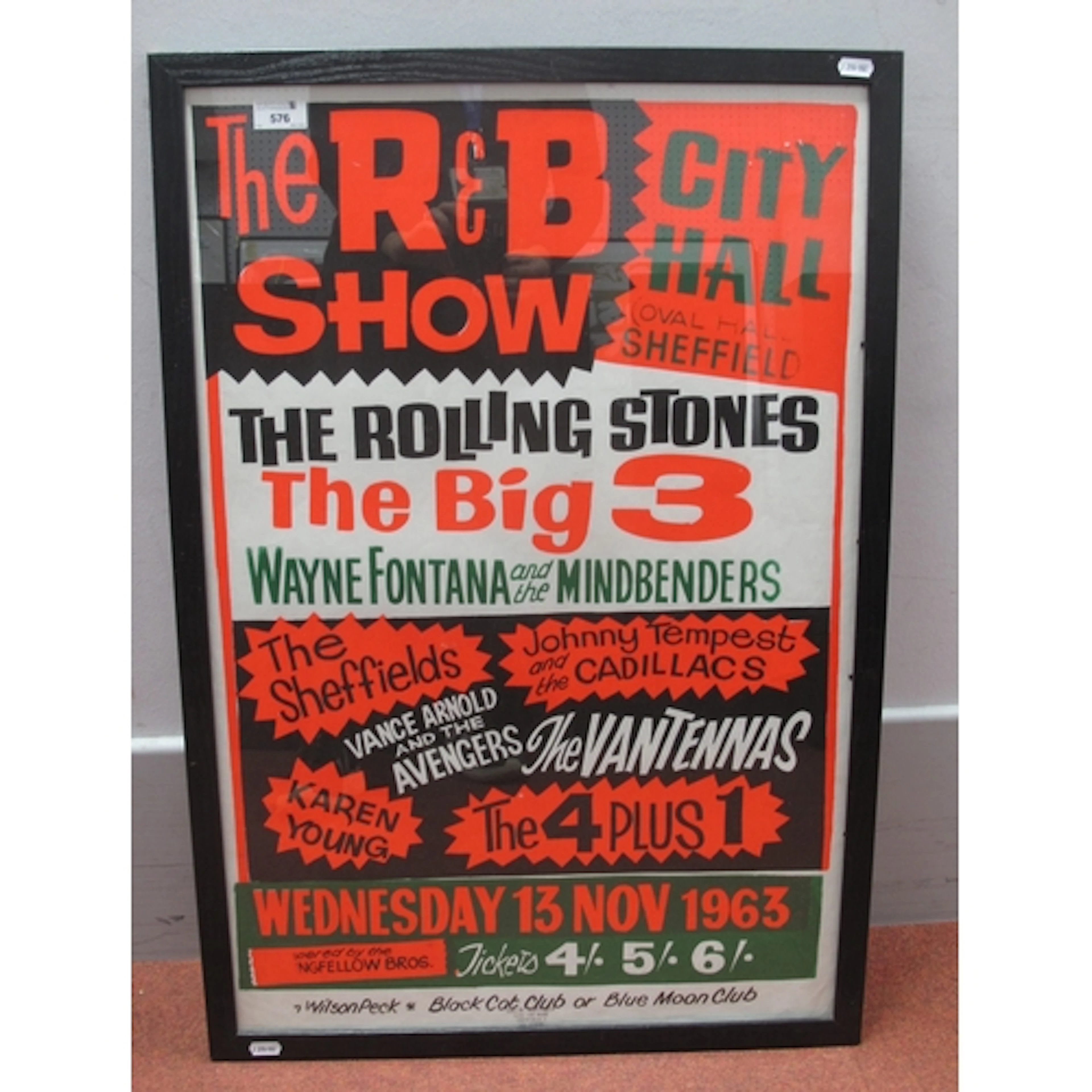 The Rolling Stones - Framed 2004 Reproduction Colin Duffield...