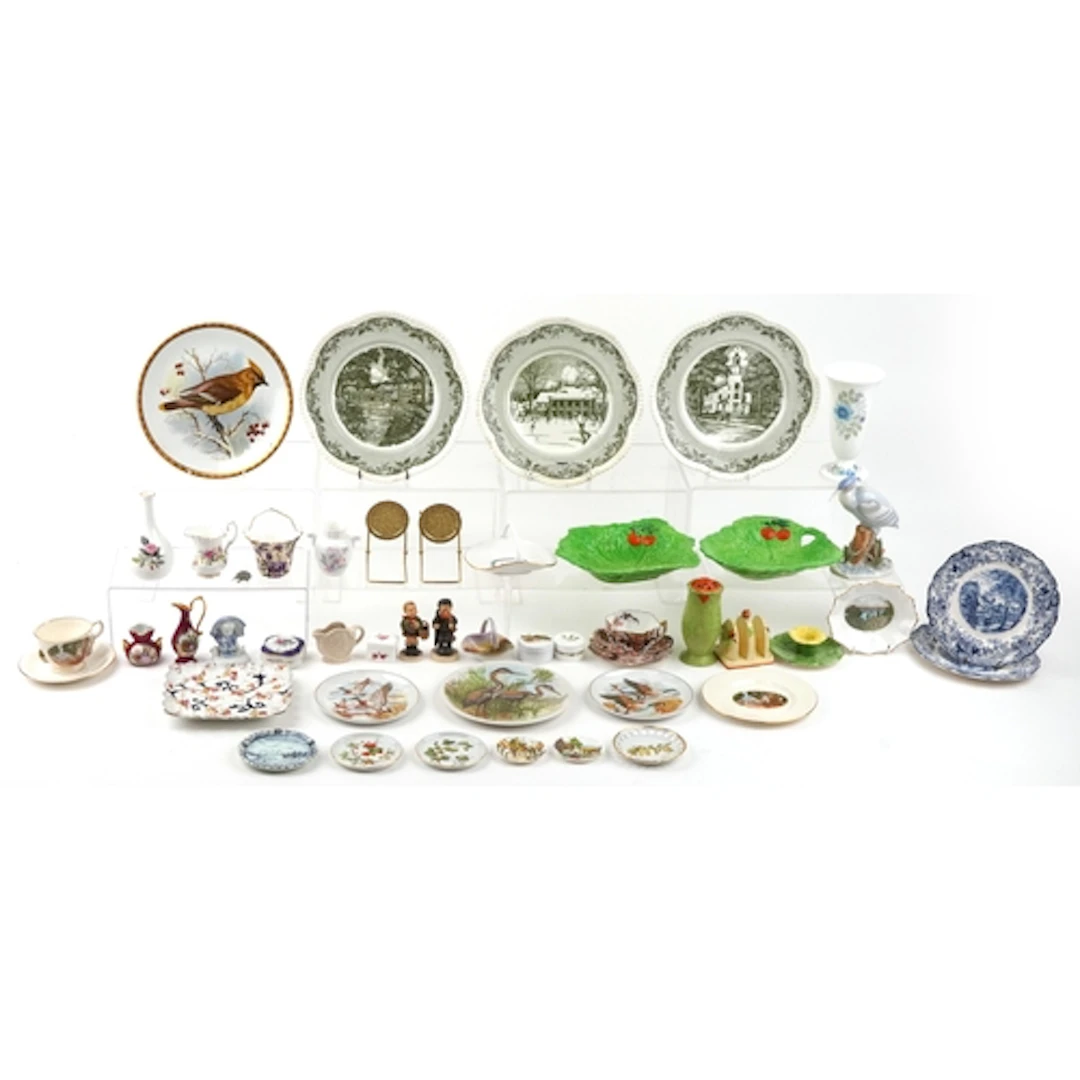 Collectable china including Carlton Ware, Hummel figures, co...